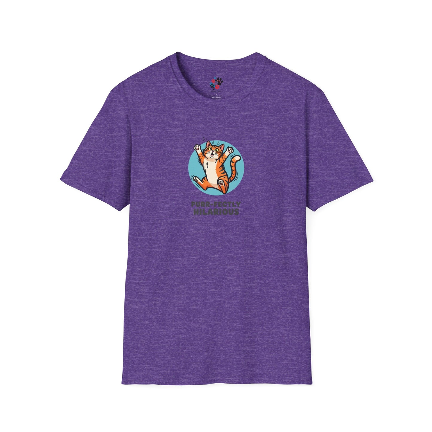 Purr-fectly Hilarious Cat T-Shirt