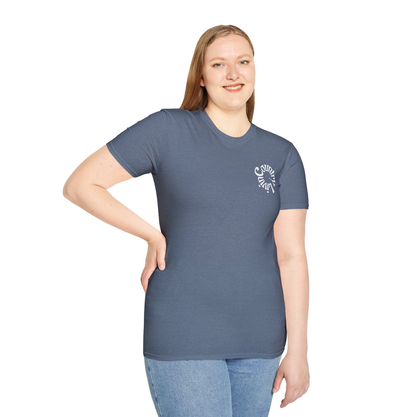 Country Livin T-Shirt | Gift for Riders, Farm Style Fashion