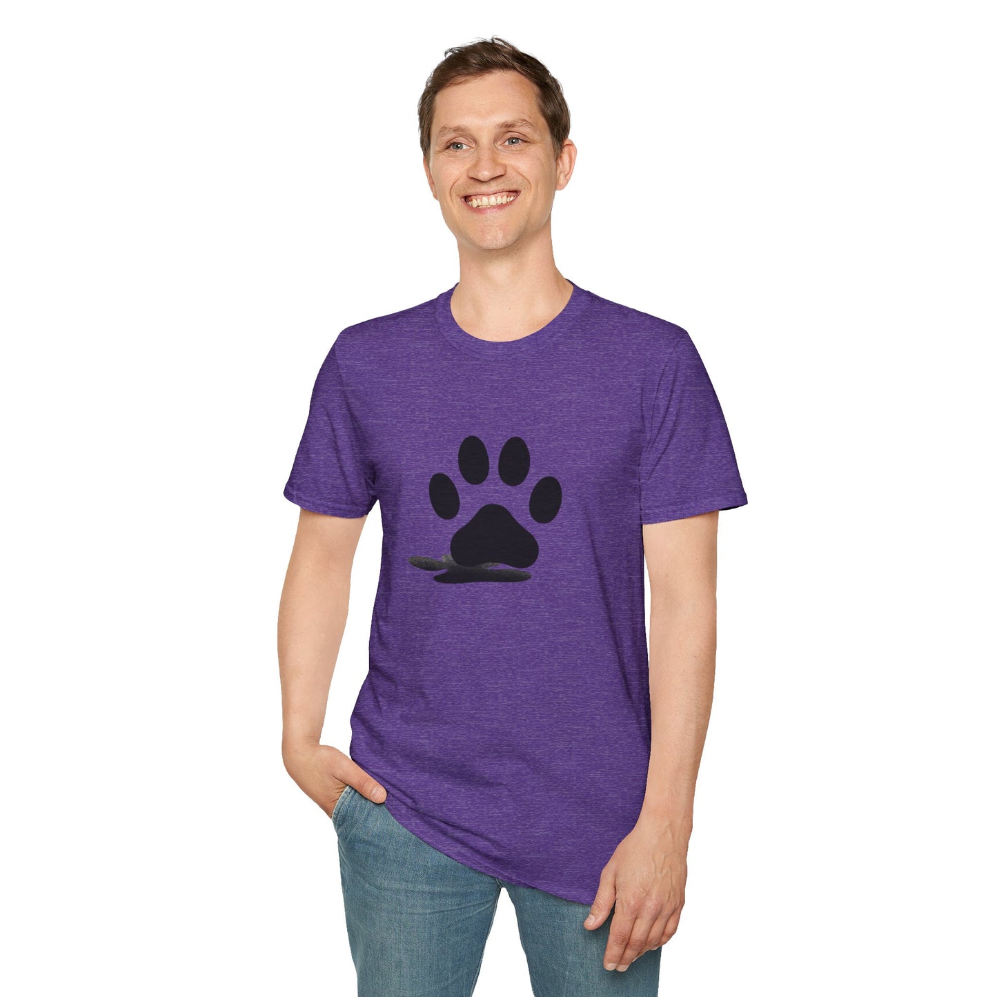 Paw Print Graphic T-Shirt