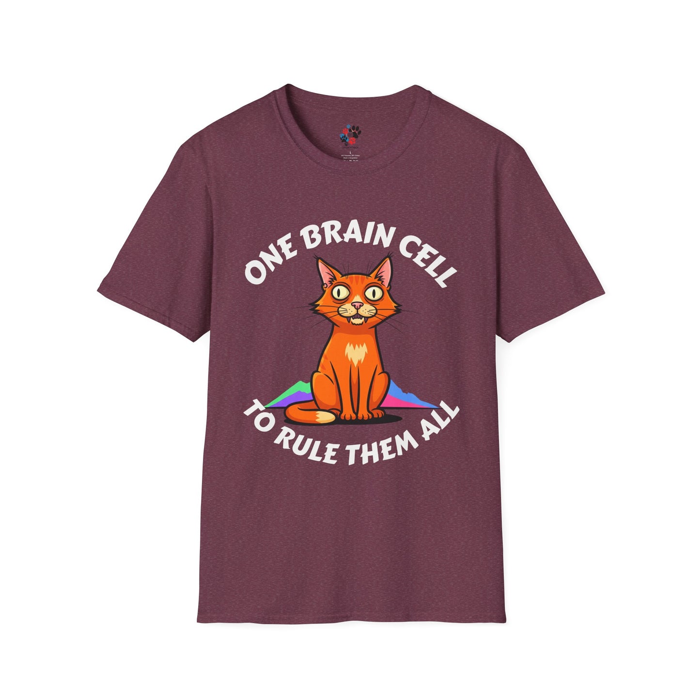 One Brain Cell - Orange Cat