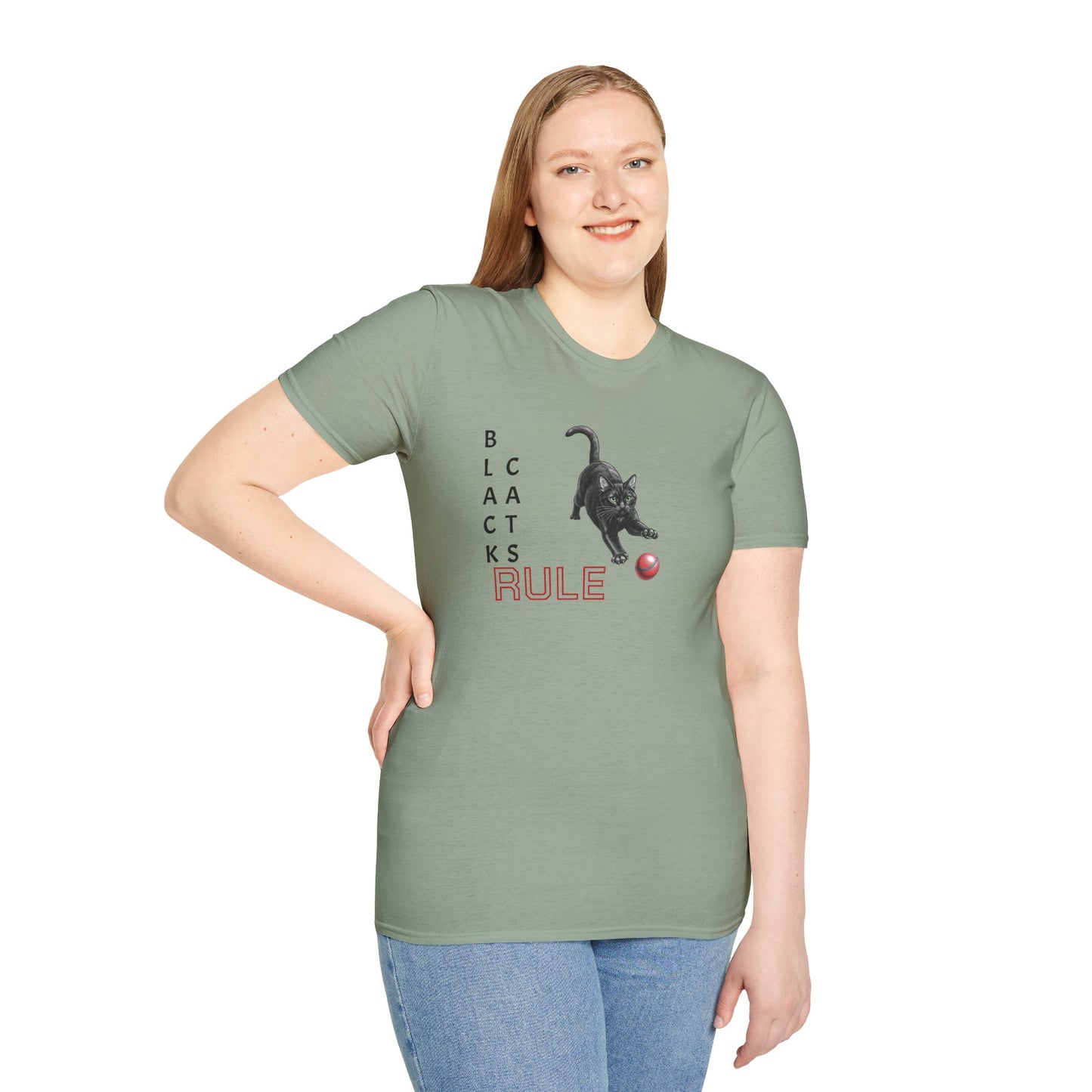 Black Cats Rule T-Shirt