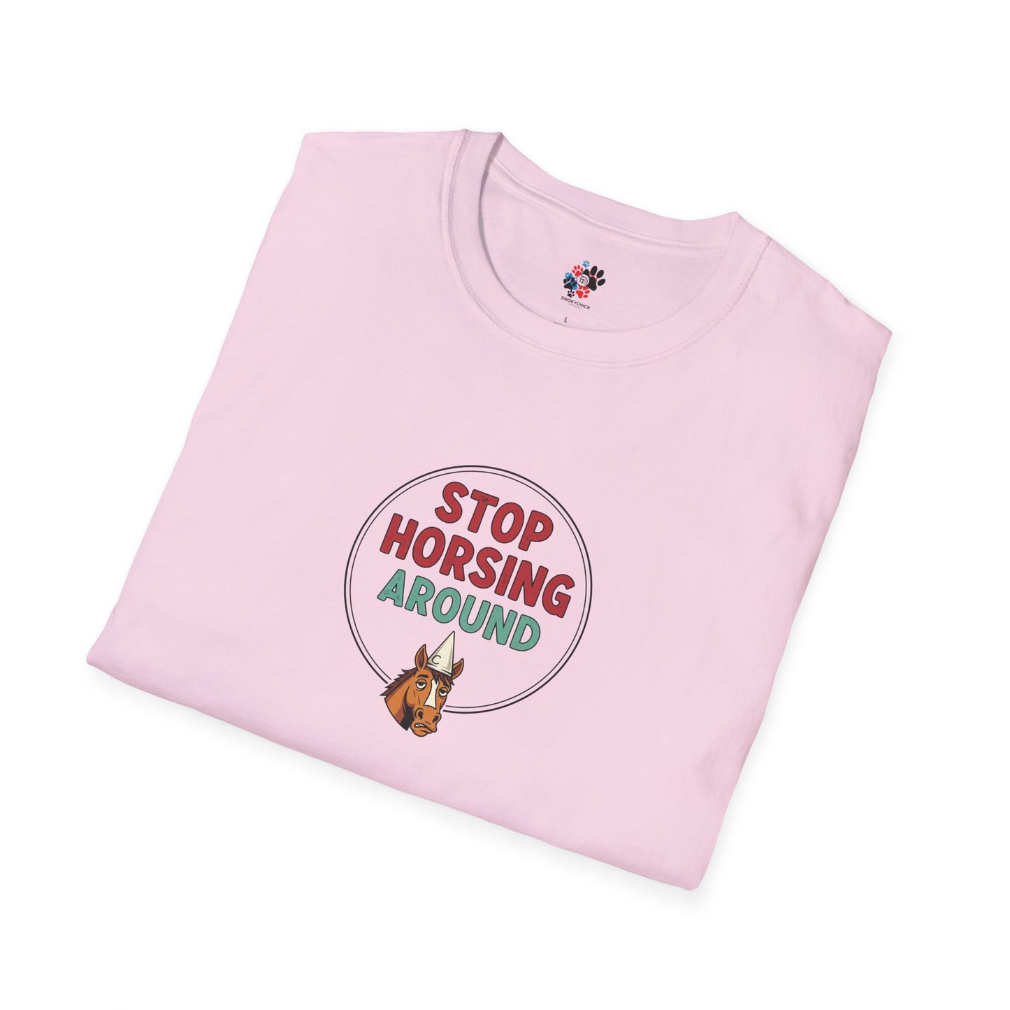 Funny Horse T-Shirt | Stop Horsing Around Tee