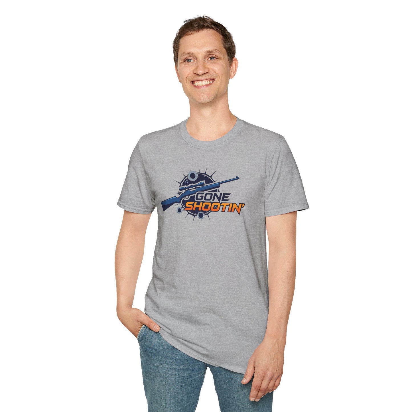 Gone Shootin' Unisex Softstyle T-Shirt