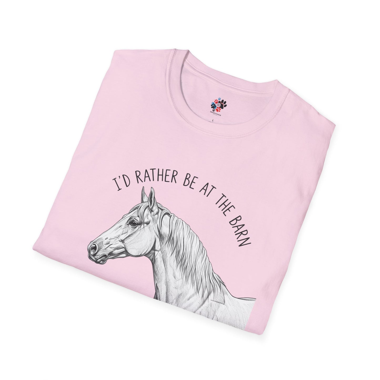 I'd Rather Be At The Barn Tee