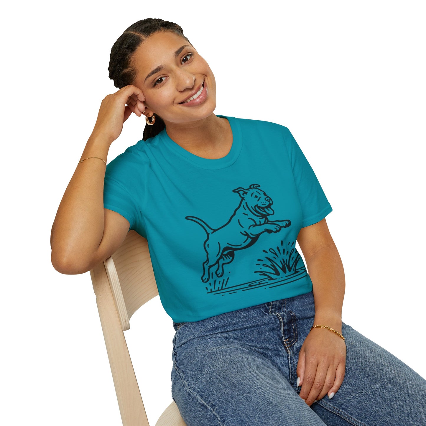 Dog Mom Front and Back print