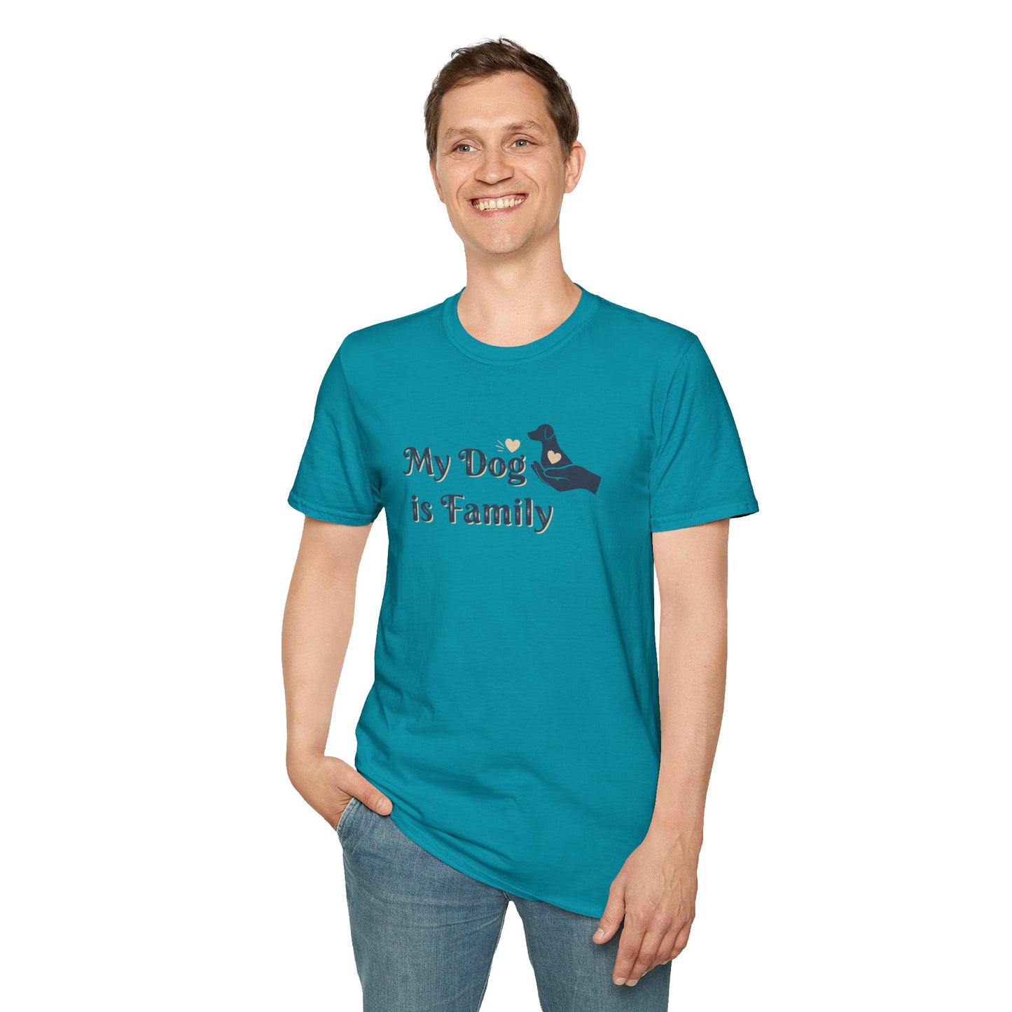 My Dog is Family Softstyle T-Shirt