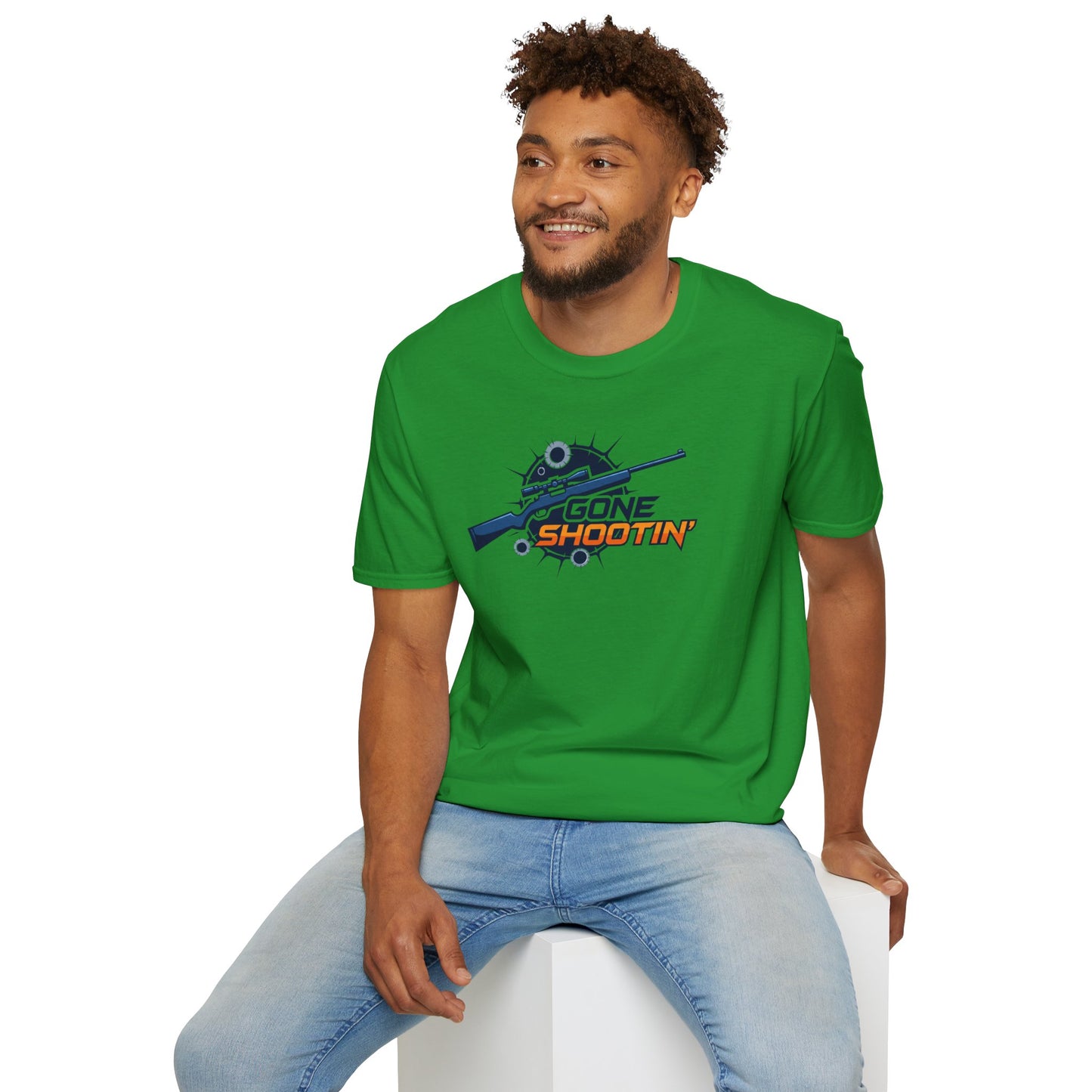 Gone Shootin' Unisex Softstyle T-Shirt