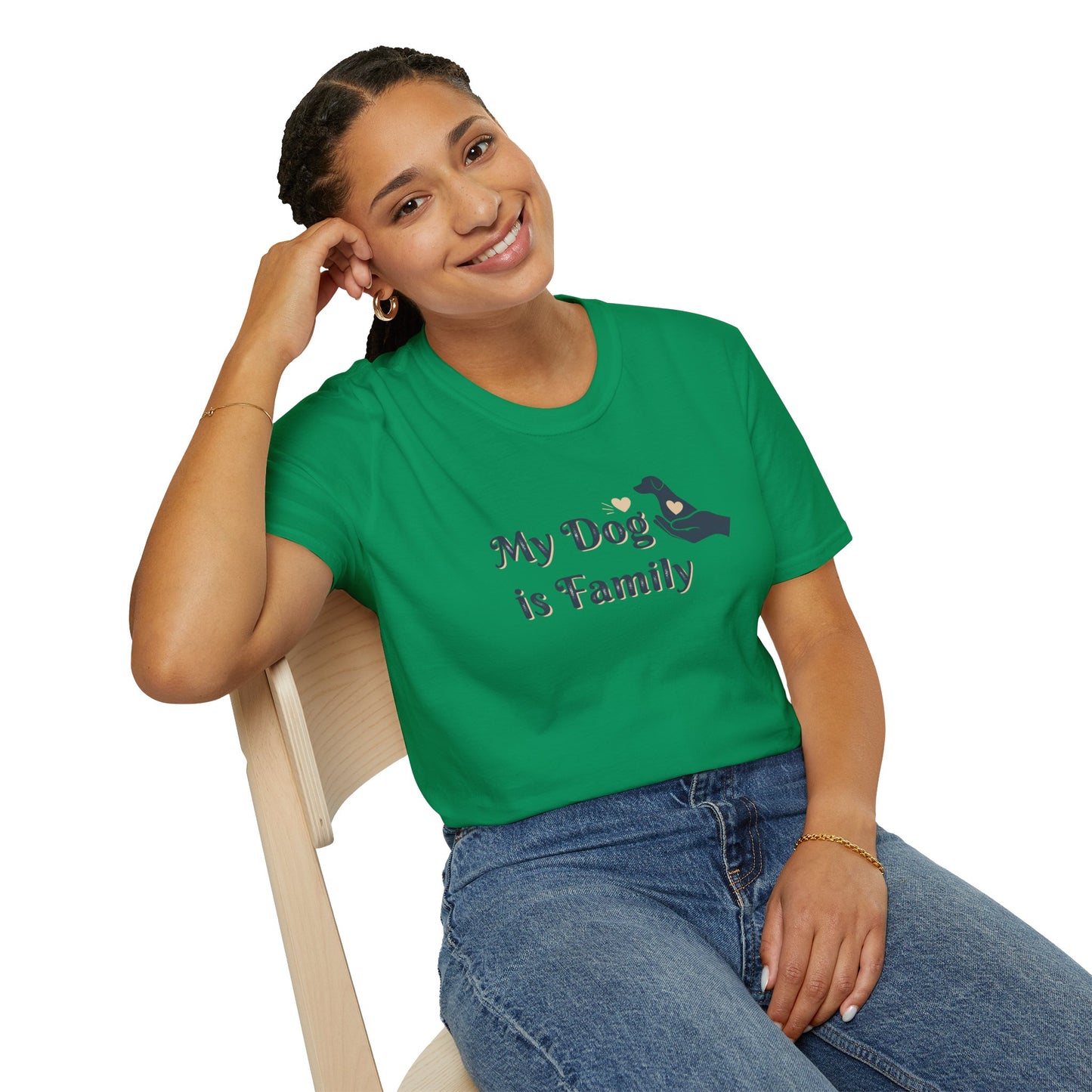 My Dog is Family Softstyle T-Shirt