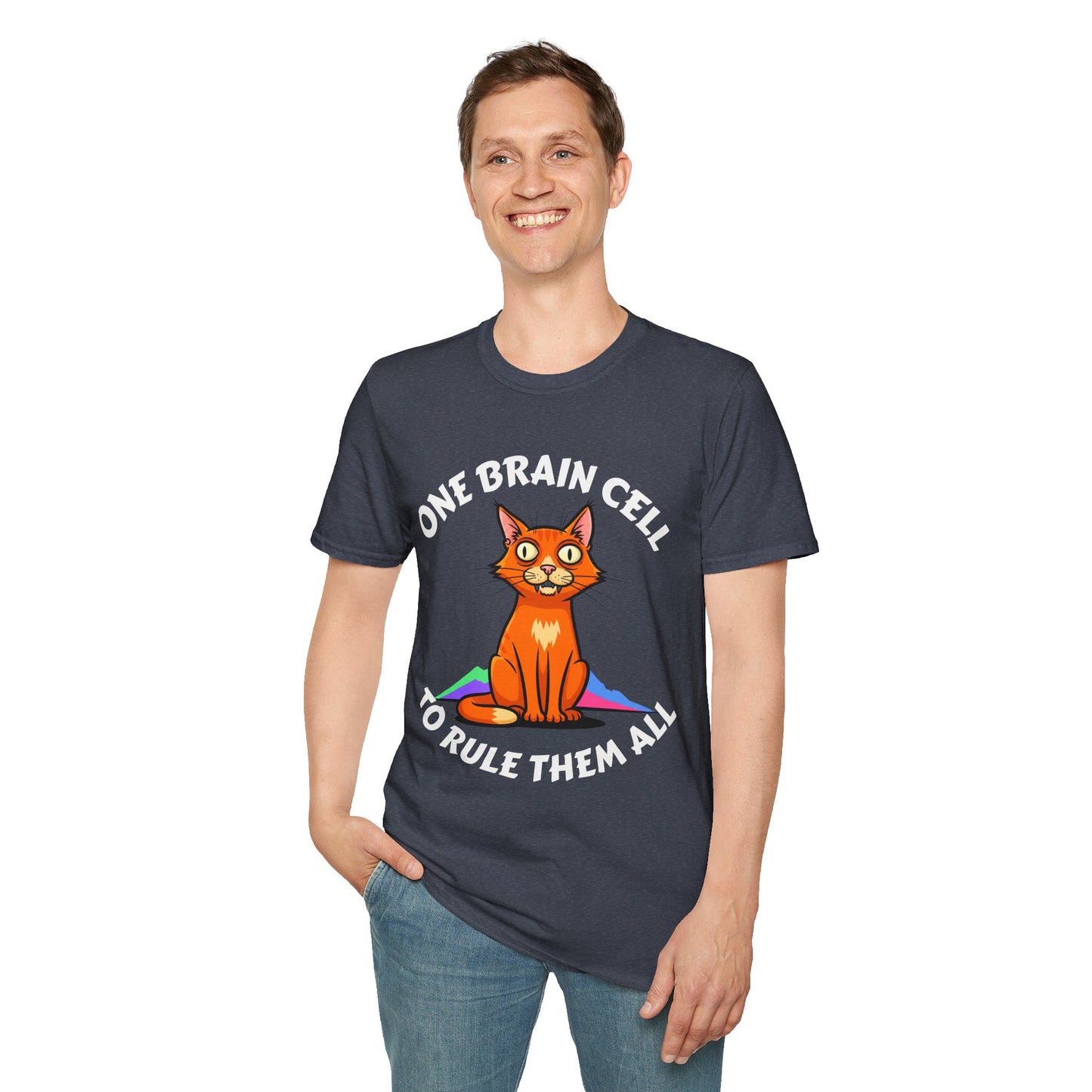 One Brain Cell - Orange Cat