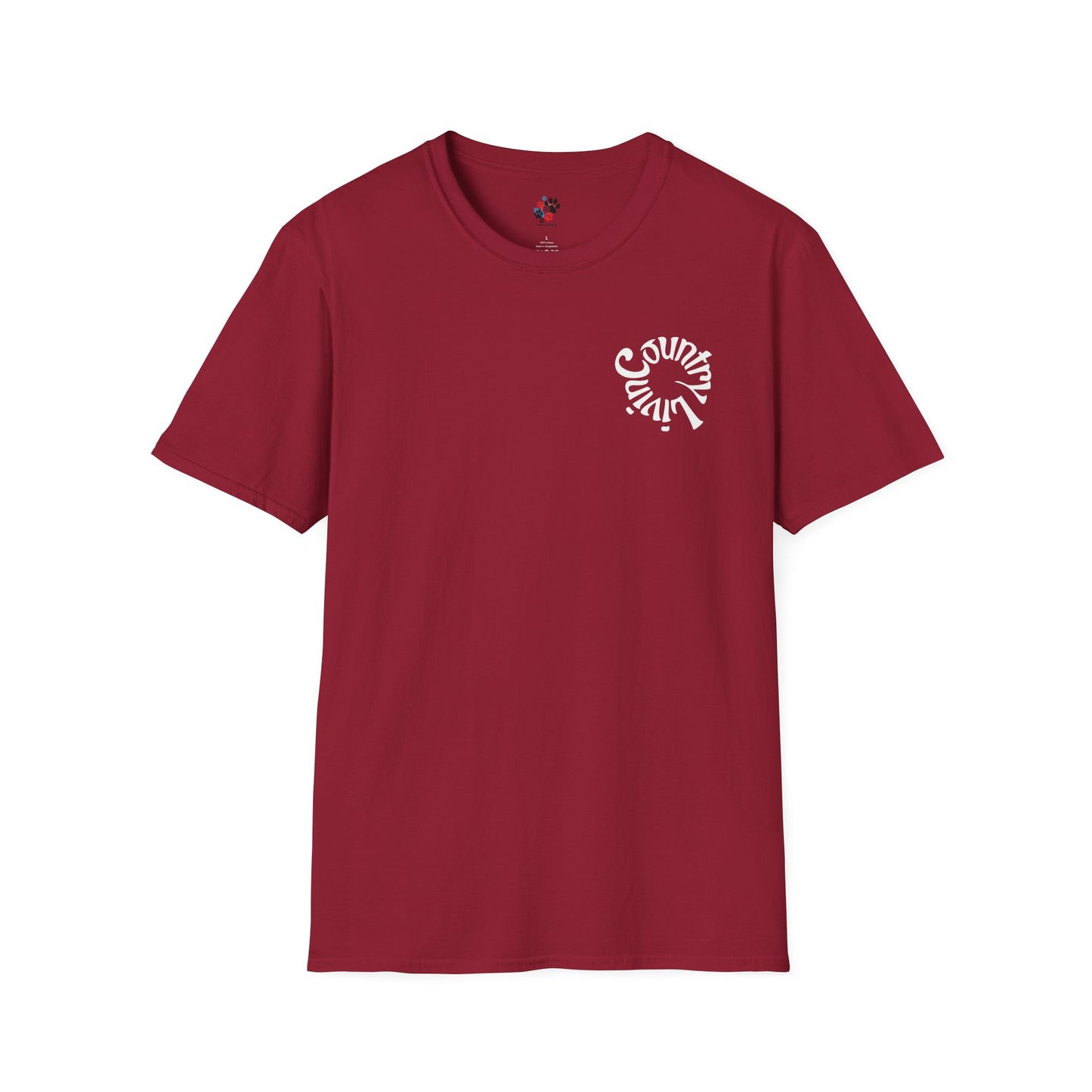 Country Livin T-Shirt | Gift for Riders, Farm Style Fashion