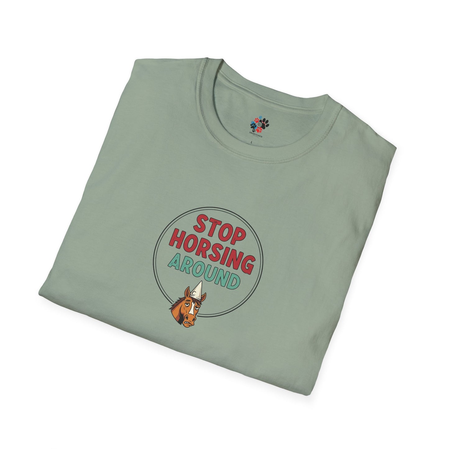 Funny Horse T-Shirt | Stop Horsing Around Tee