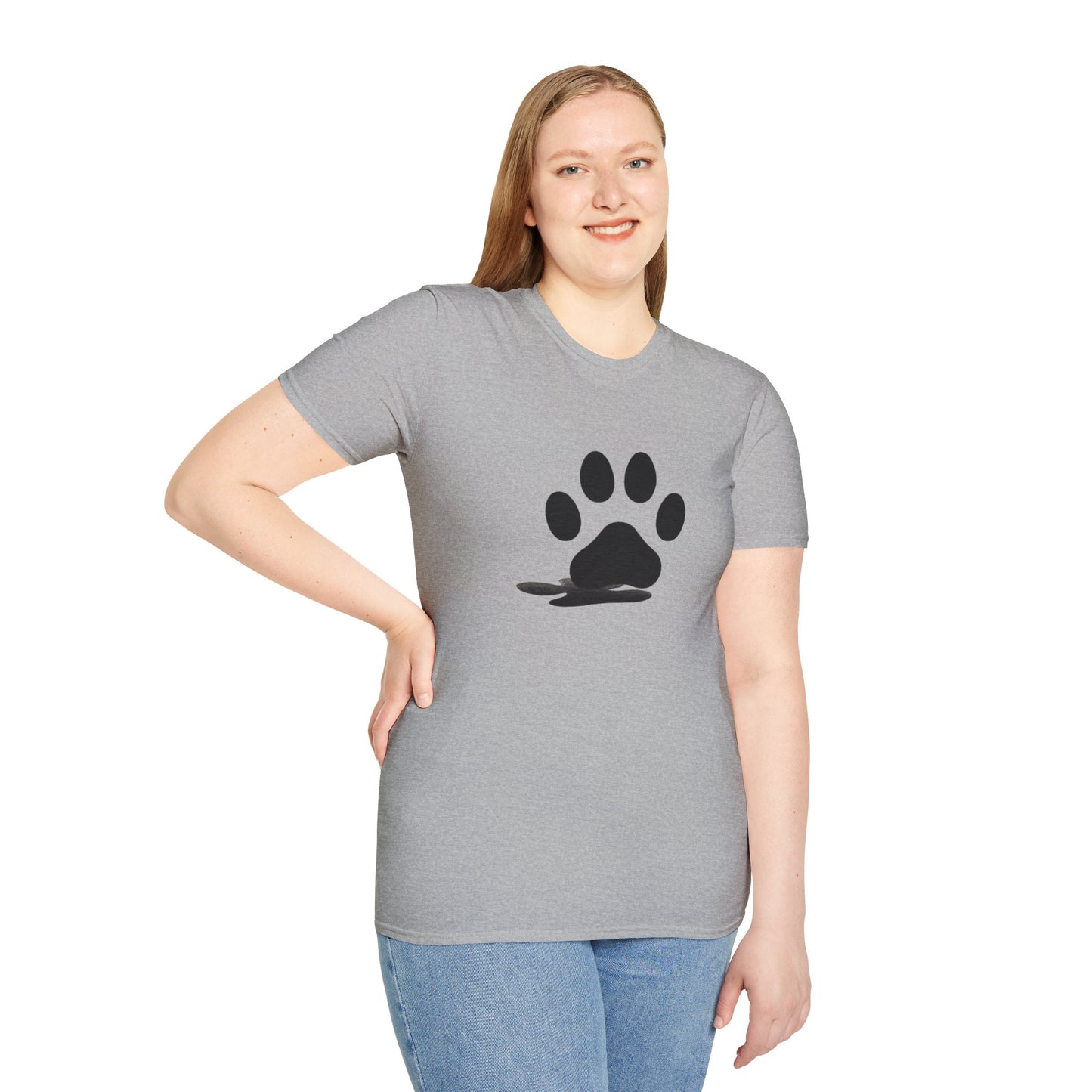 Paw Print Graphic T-Shirt