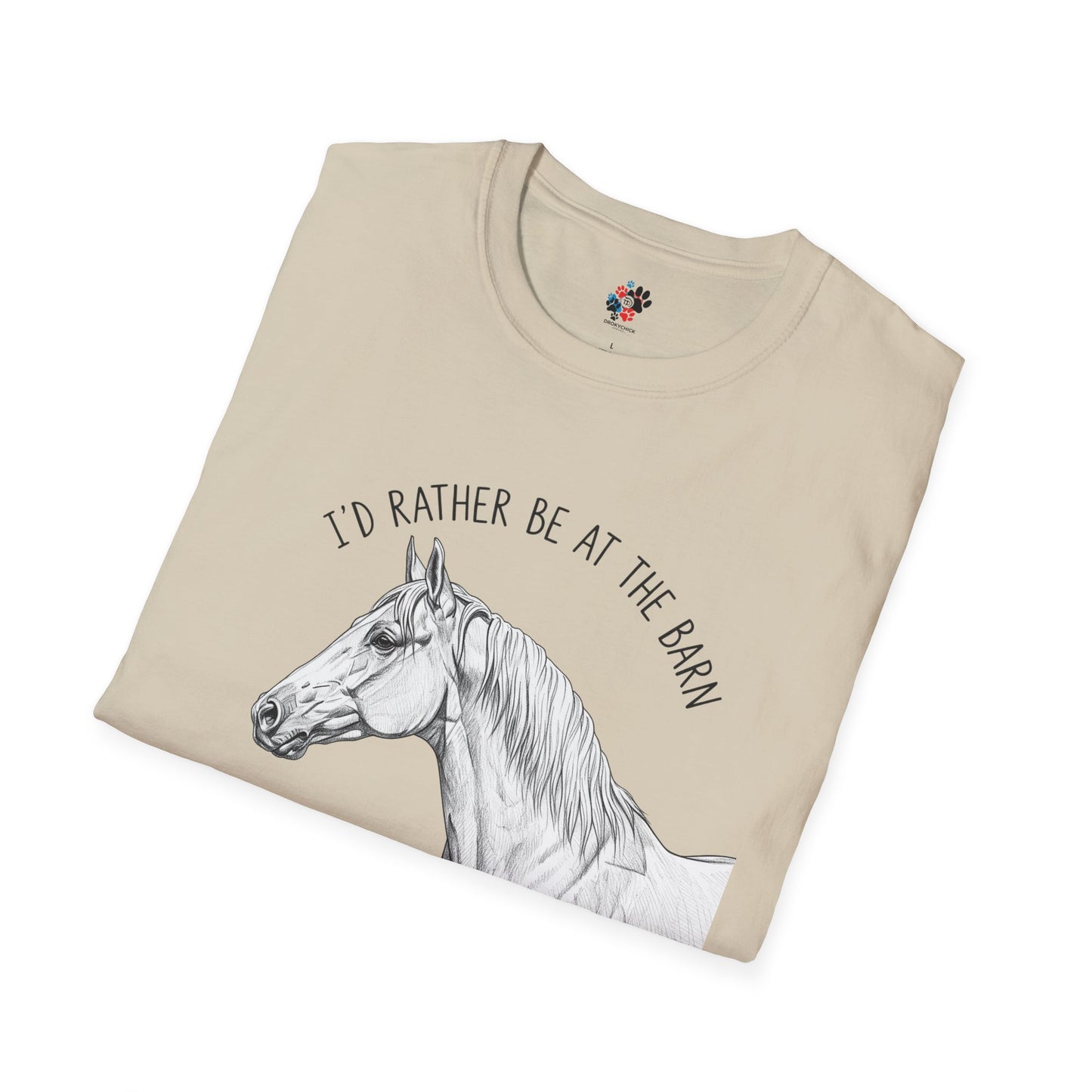 I'd Rather Be At The Barn Tee