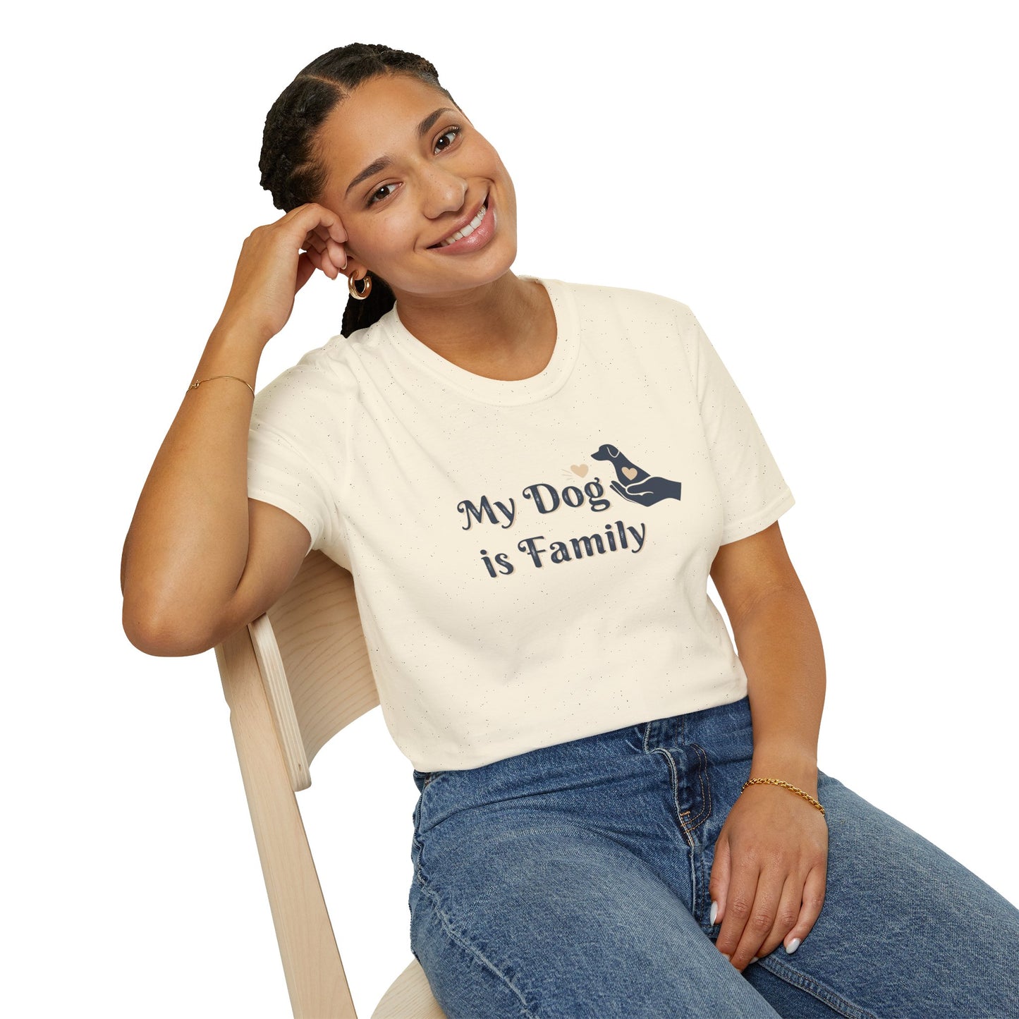My Dog is Family Softstyle T-Shirt