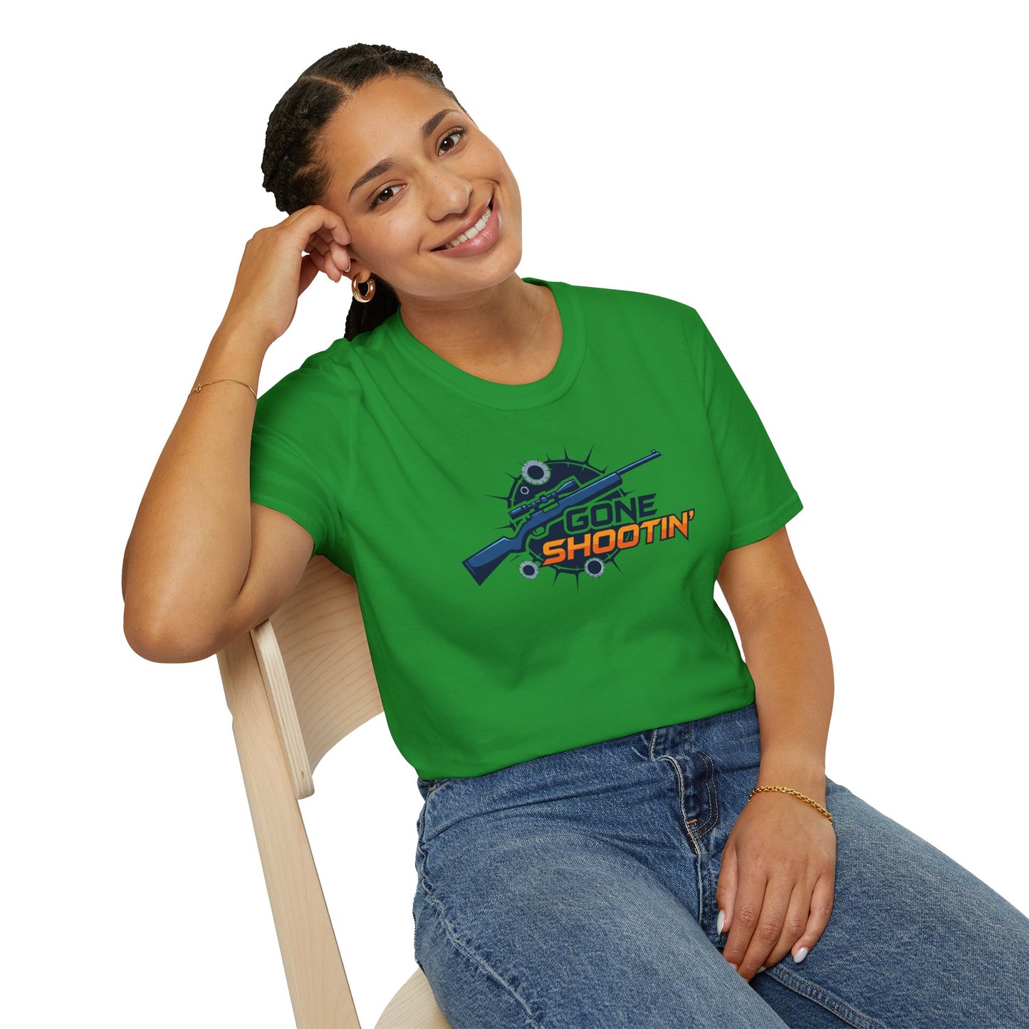 Gone Shootin' Unisex Softstyle T-Shirt