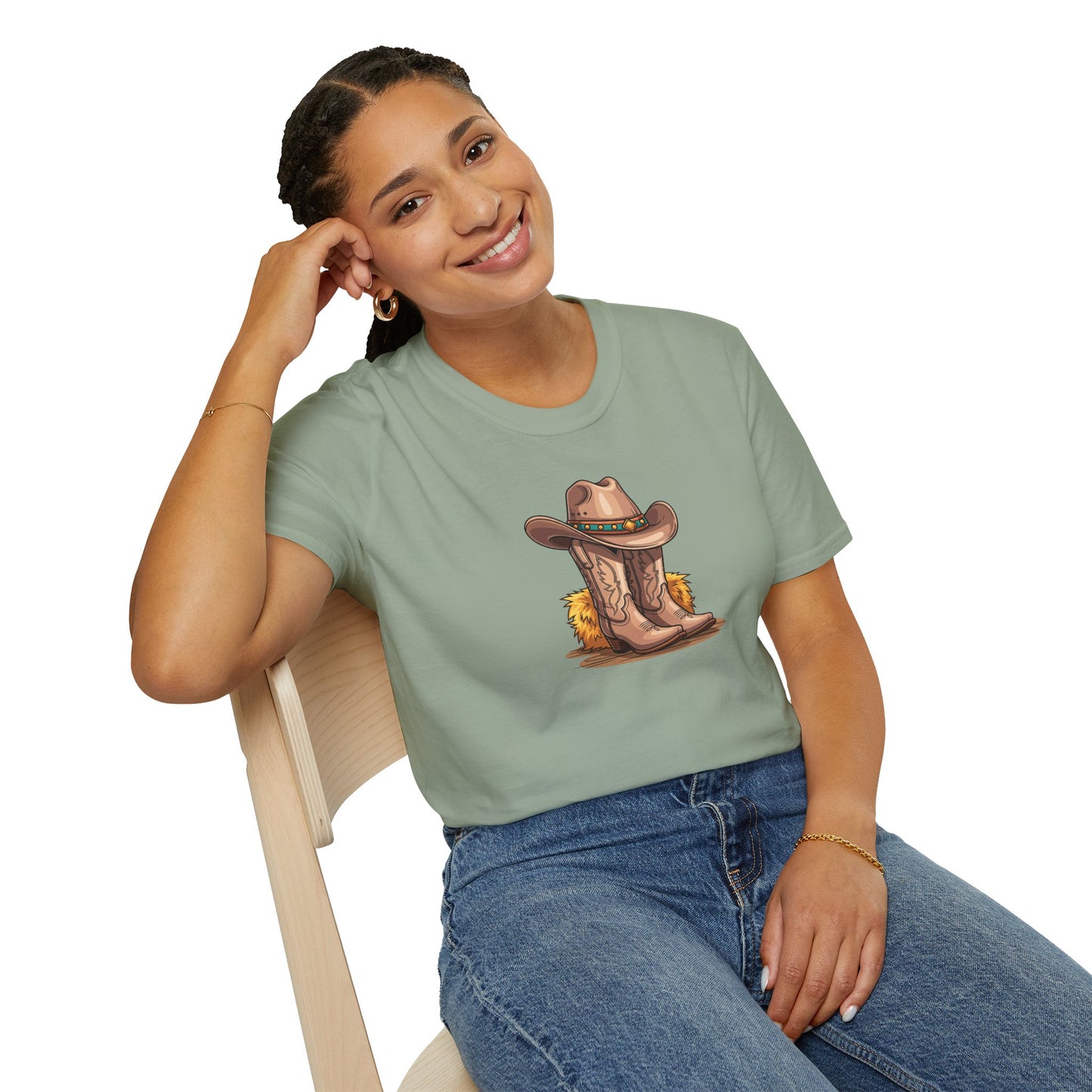 Western Cowboy Boots T-Shirt