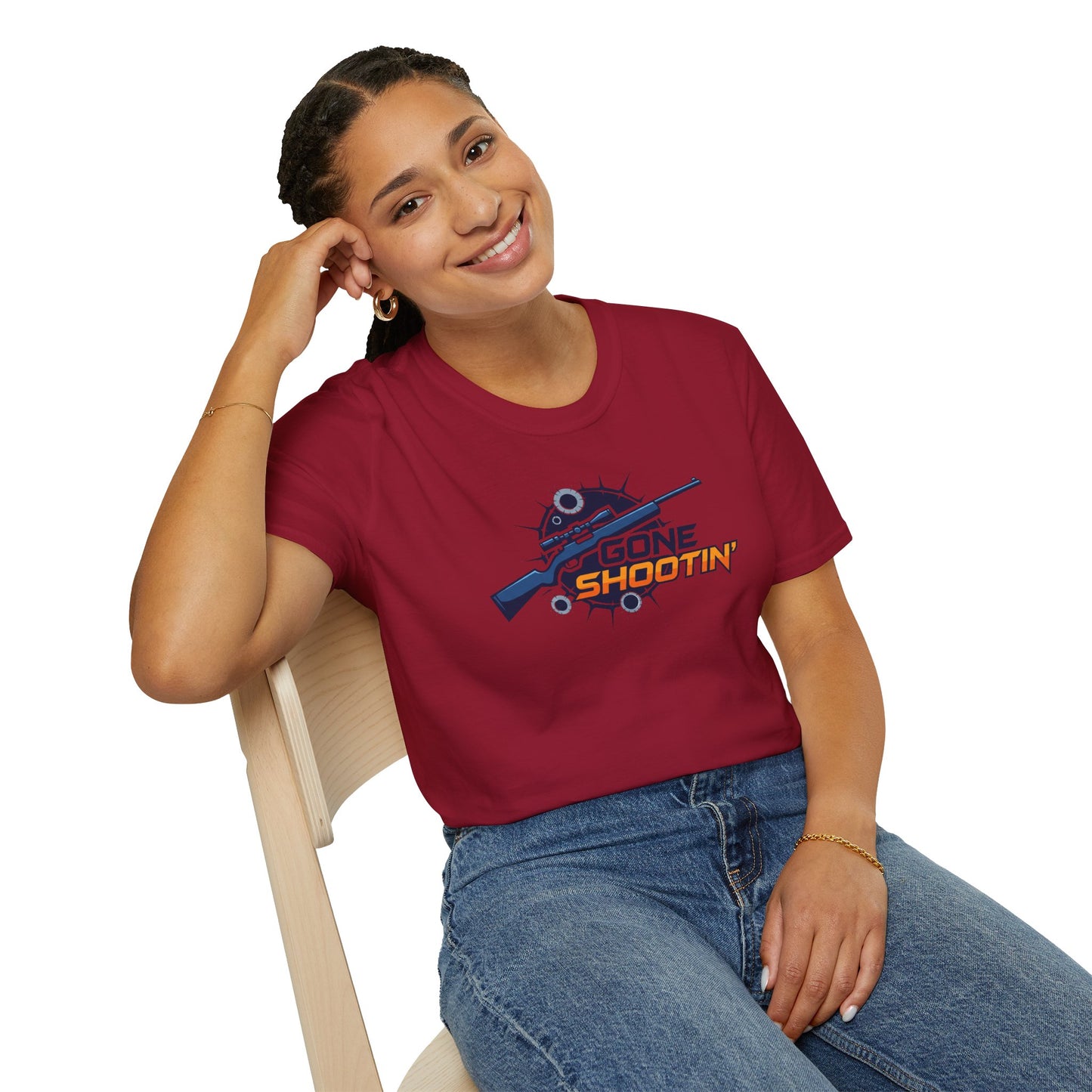 Gone Shootin' Unisex Softstyle T-Shirt