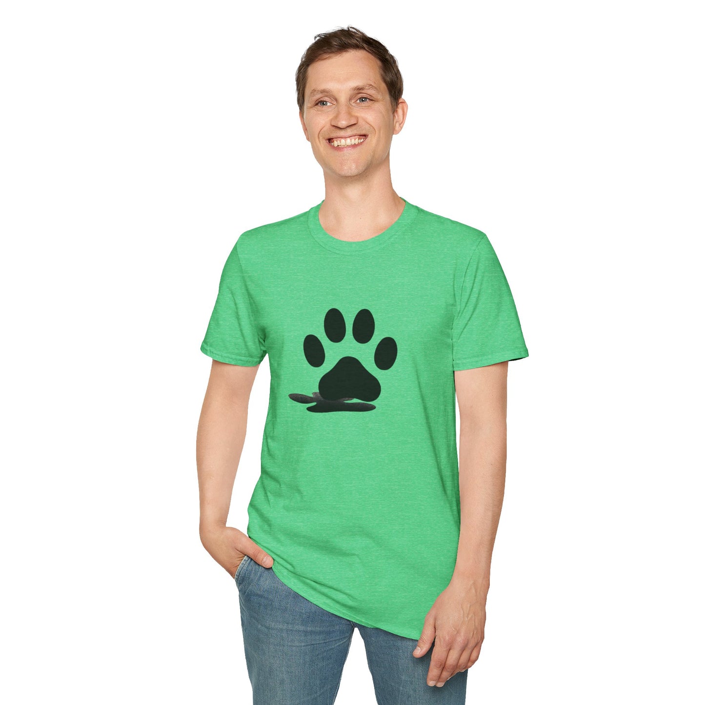 Paw Print Graphic T-Shirt
