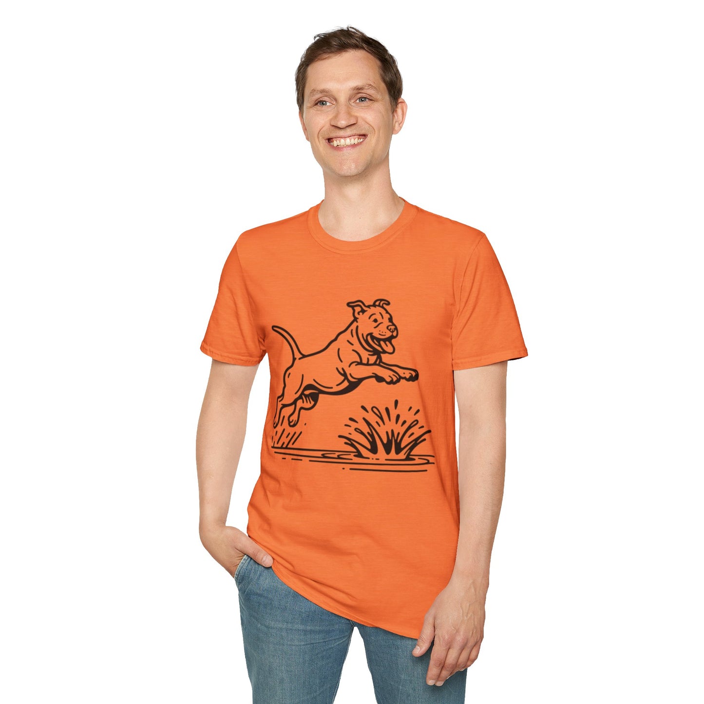 Dog Dad Front And Back Print