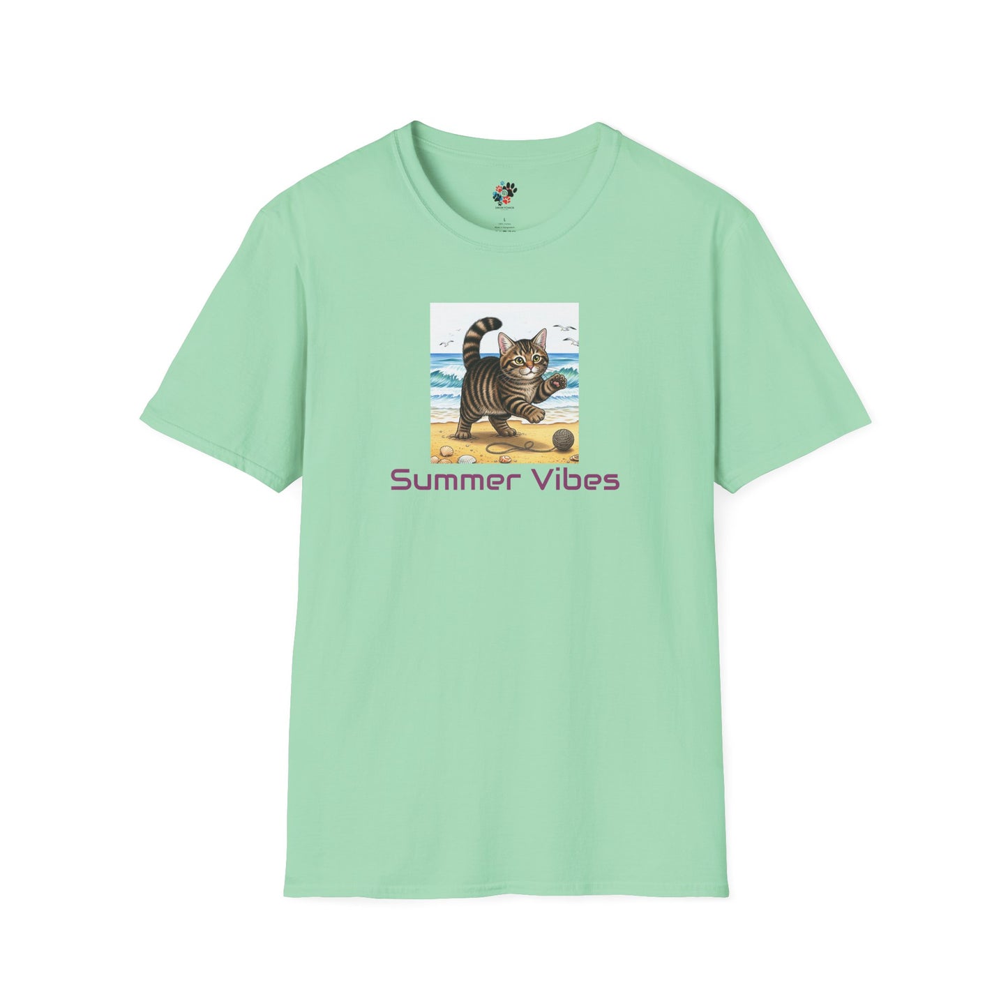 Summer Vibes Cat T-Shirt