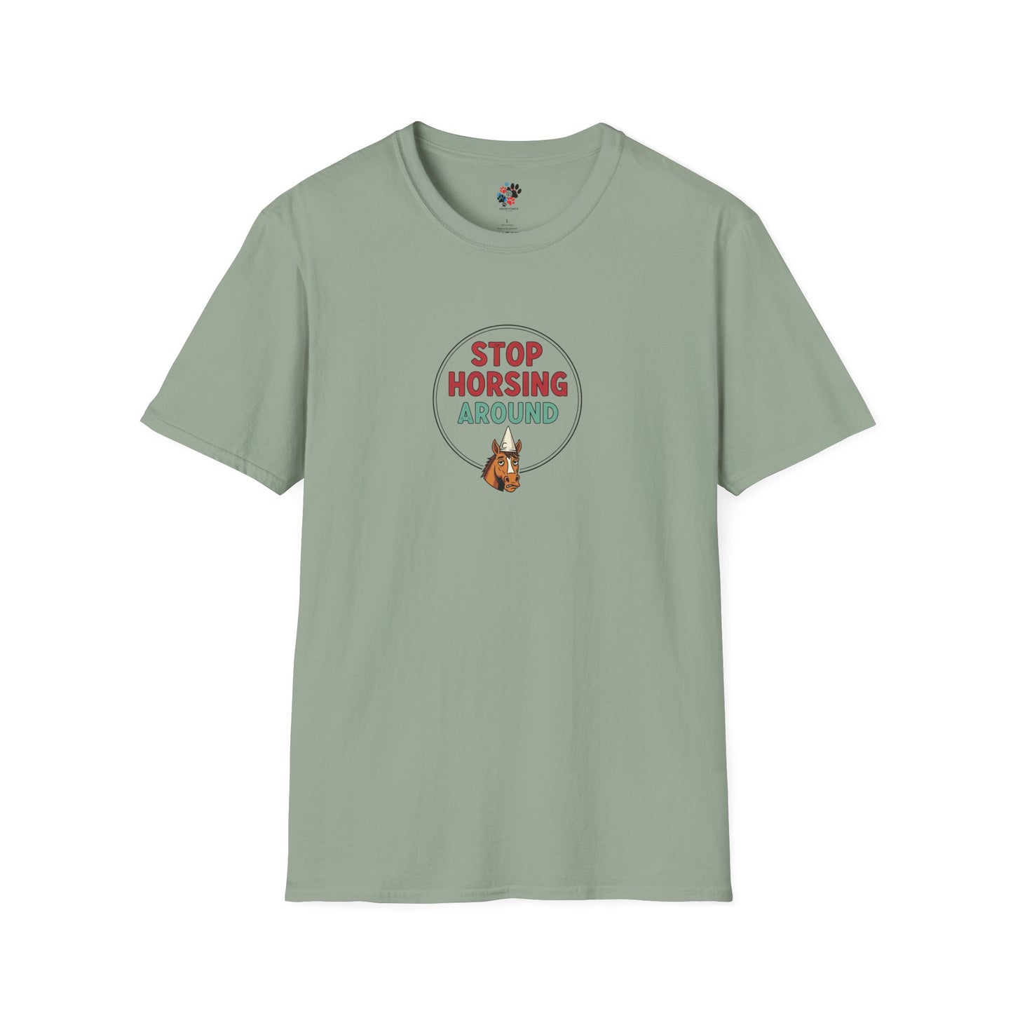 Funny Horse T-Shirt | Stop Horsing Around Tee