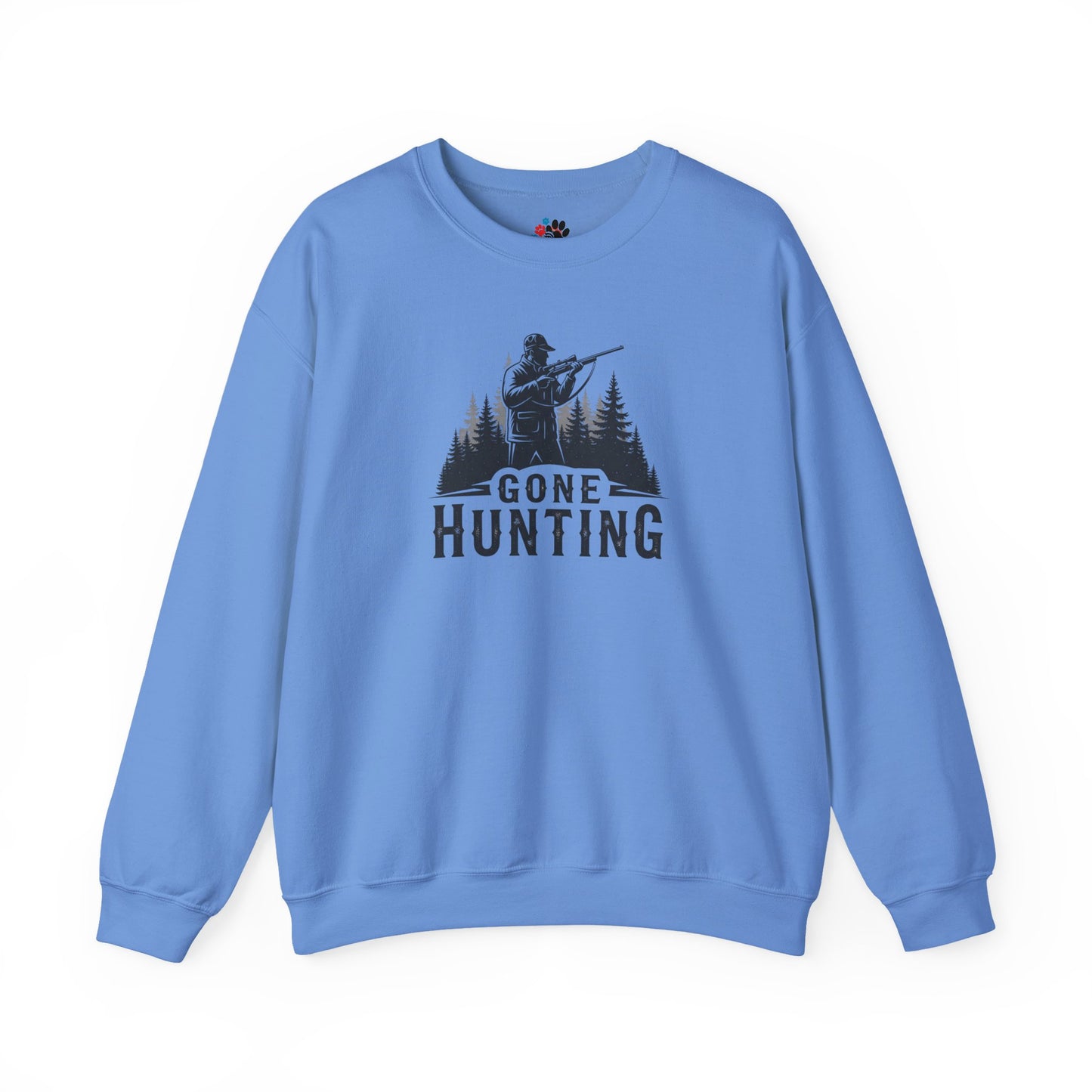 Gone Hunting Crewneck Sweatshirt for Outdoor Enthusiasts