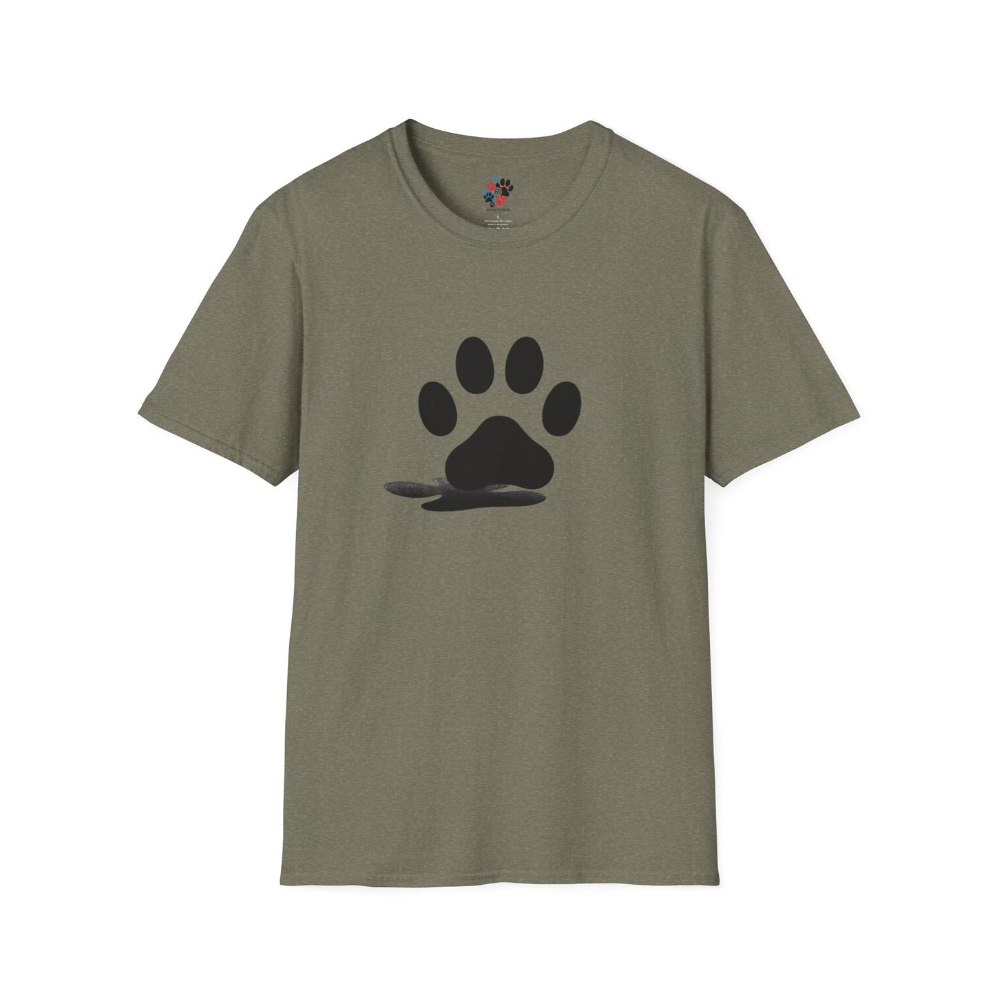 Paw Print Graphic T-Shirt