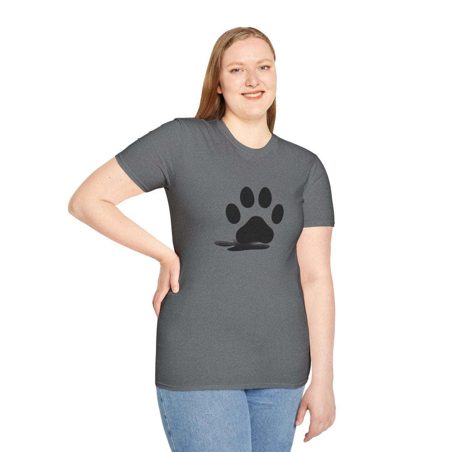 Paw Print Graphic T-Shirt