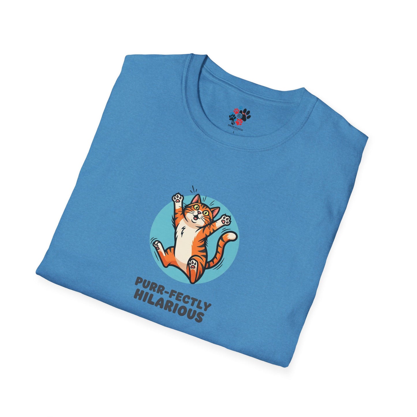 Purr-fectly Hilarious Cat T-Shirt
