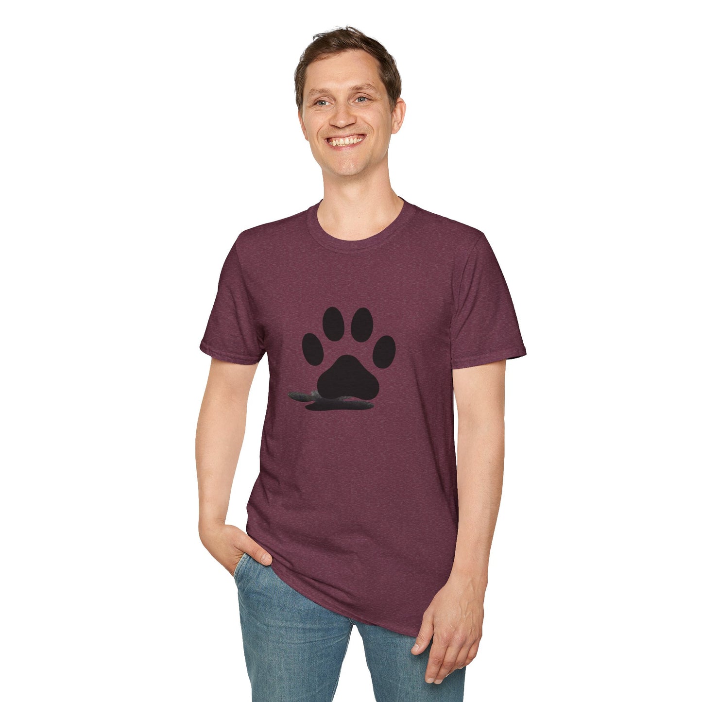 Paw Print Graphic T-Shirt