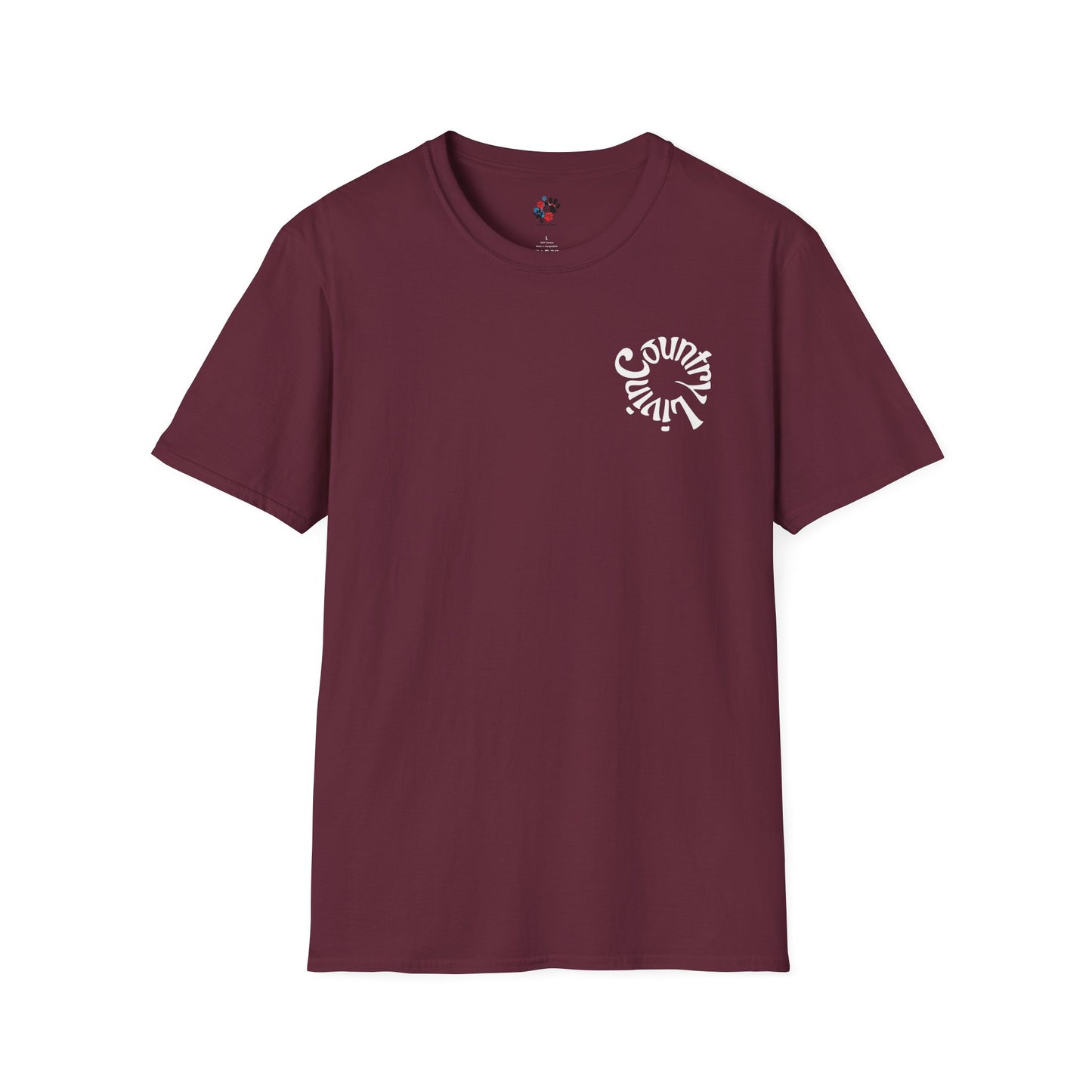 Country Livin T-Shirt | Gift for Riders, Farm Style Fashion