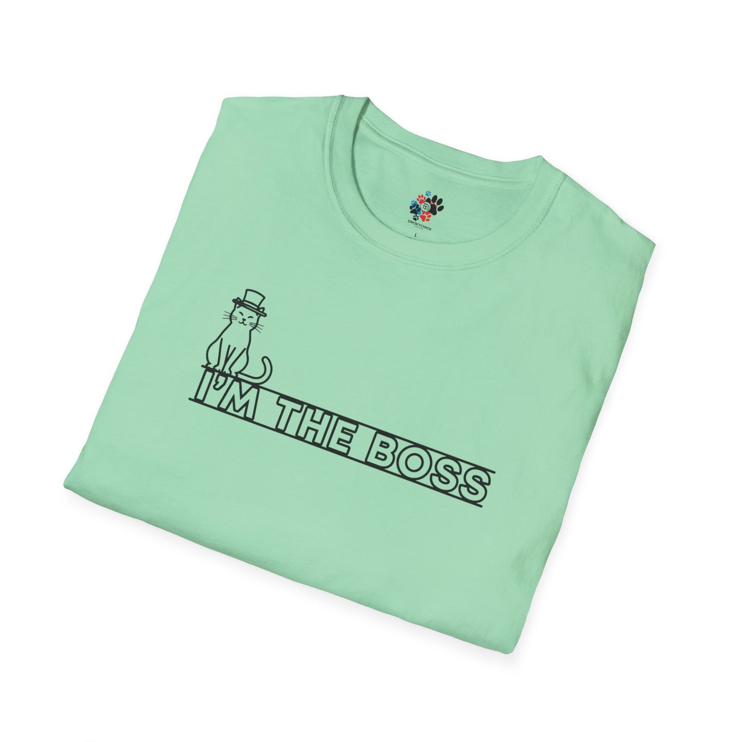 I'm The Boss Cat Tee