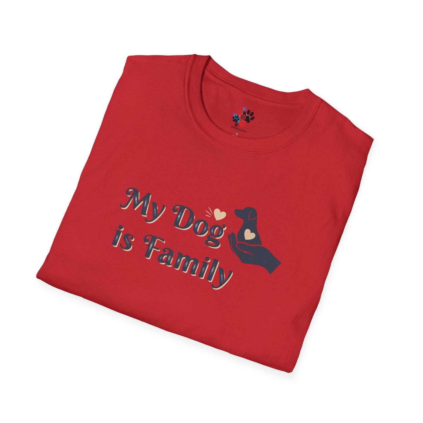 My Dog is Family Softstyle T-Shirt