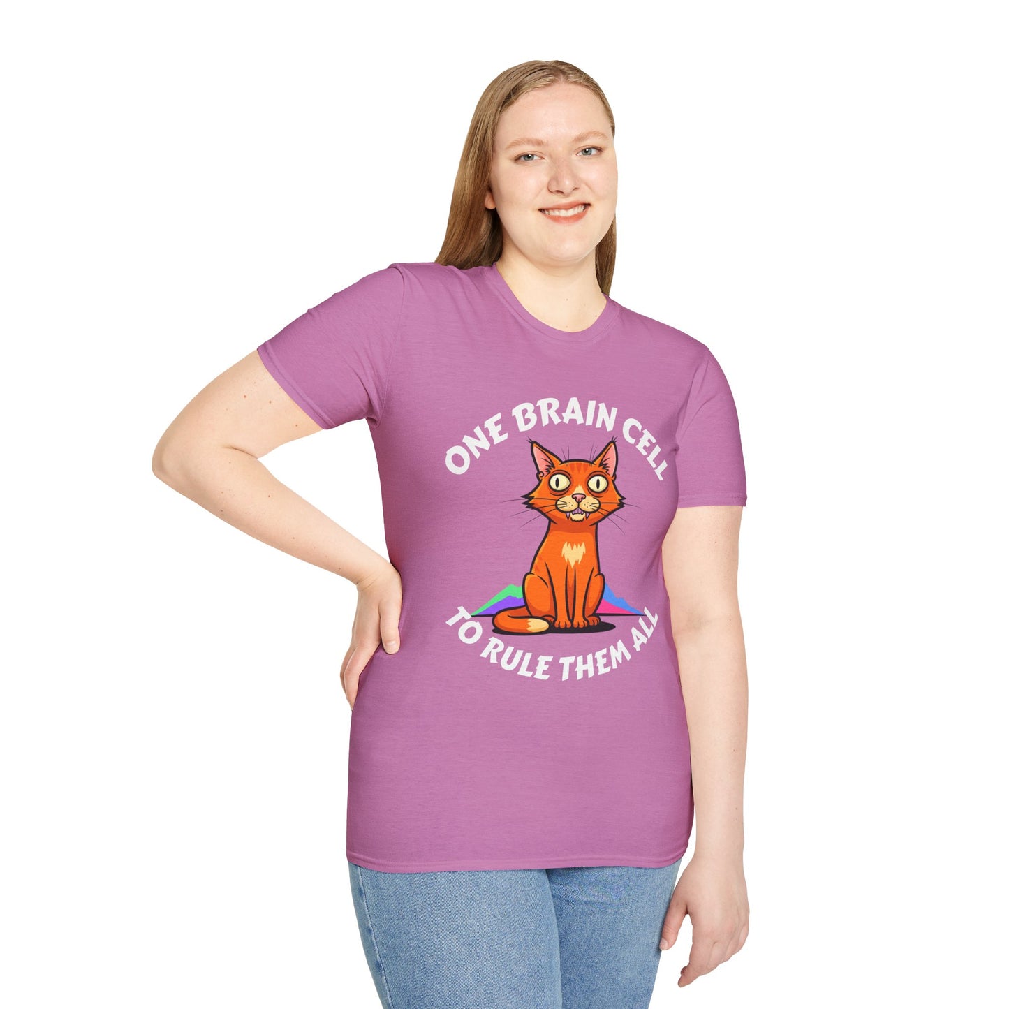 One Brain Cell - Orange Cat