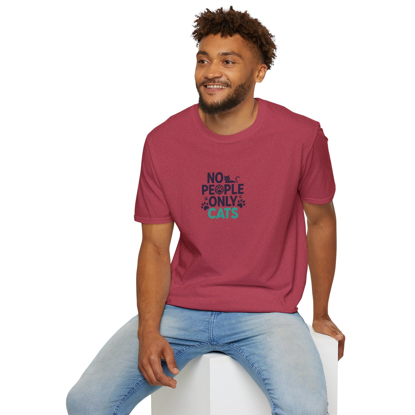 Cat Lovers Tee | No People, Only Cats| Funny Cat Tee