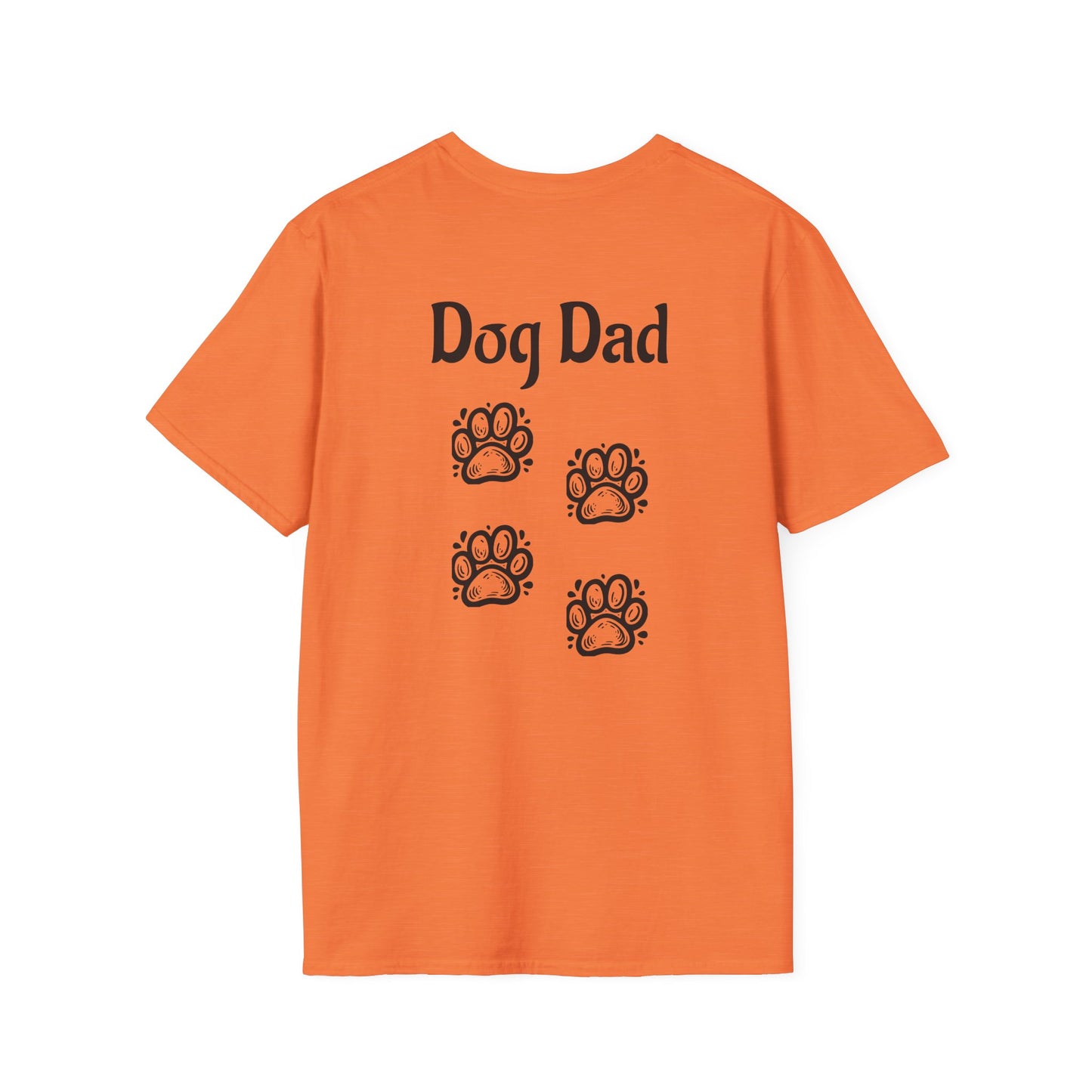 Dog Dad Front And Back Print
