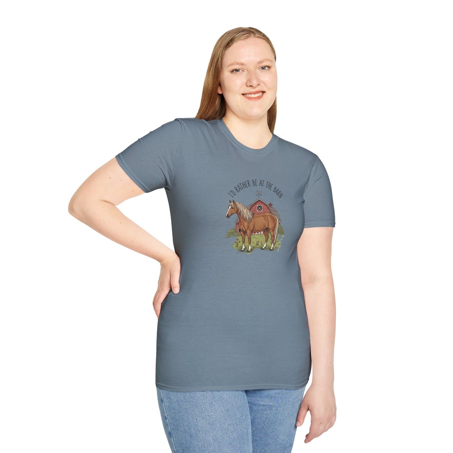 Horse Lover's Softstyle T-Shirt - Perfect for Farm Days