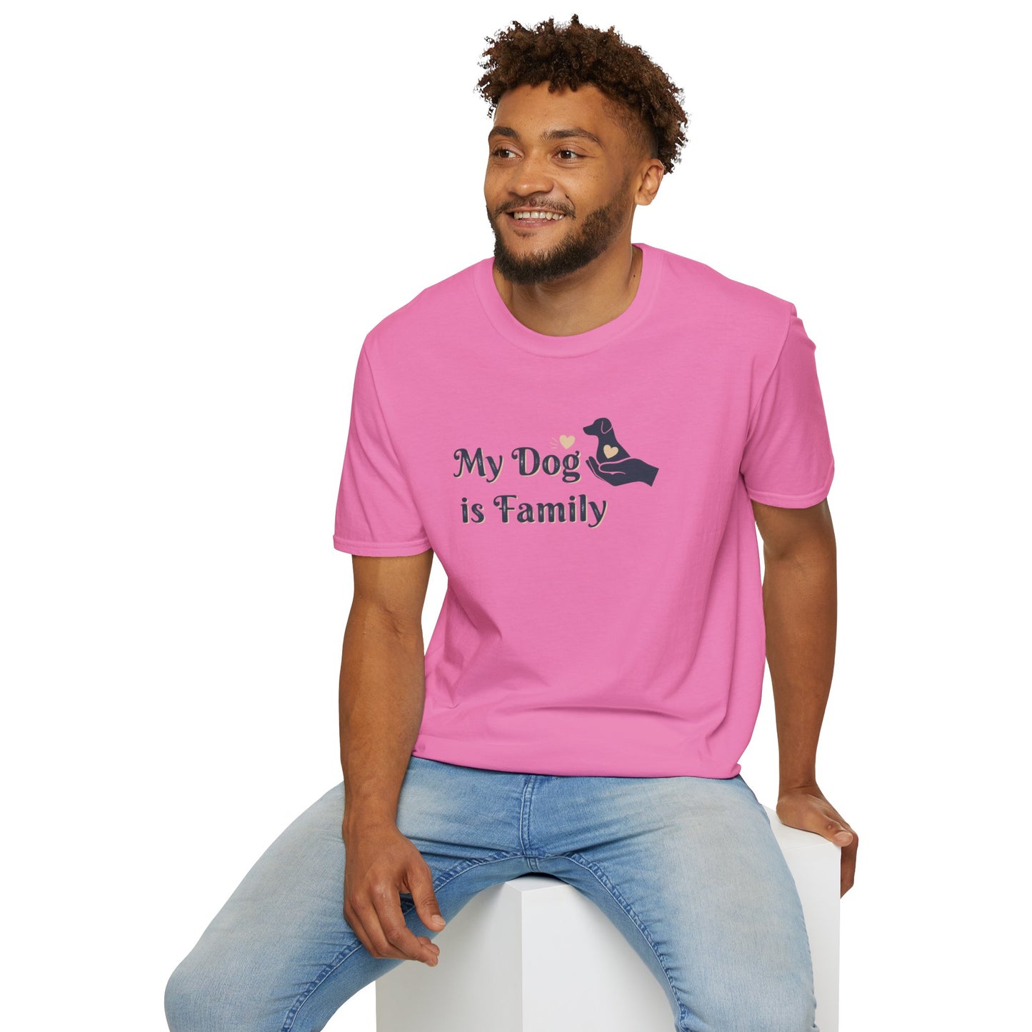 My Dog is Family Softstyle T-Shirt
