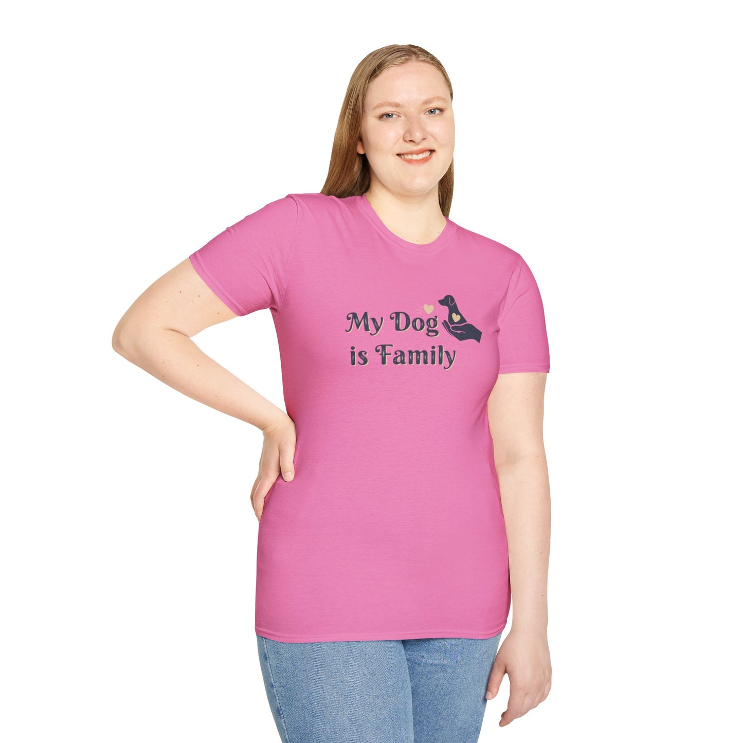 My Dog is Family Softstyle T-Shirt