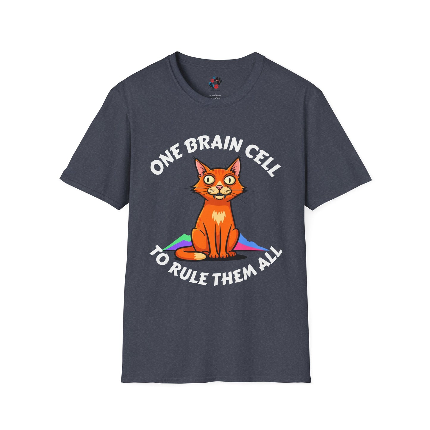 One Brain Cell - Orange Cat