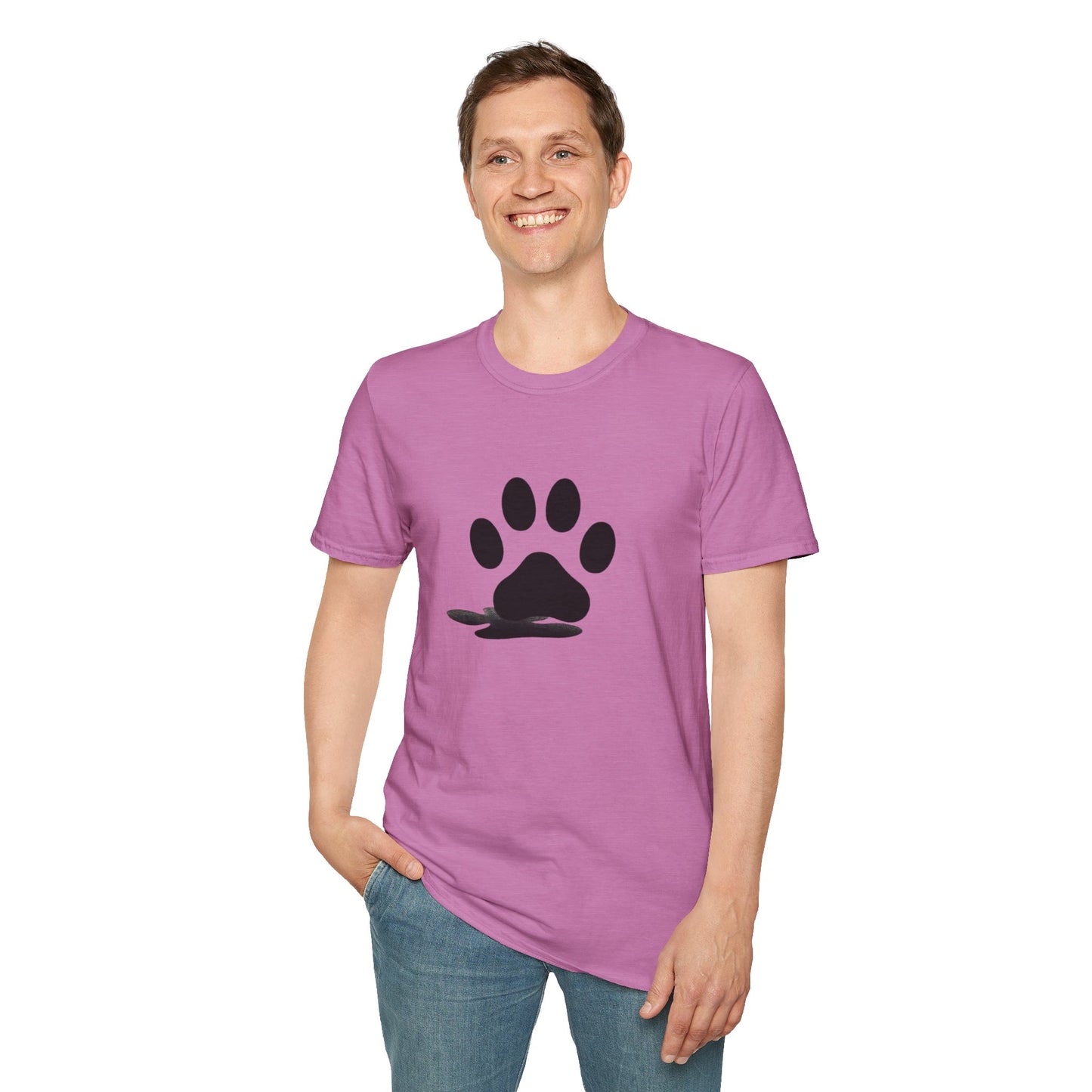 Paw Print Graphic T-Shirt