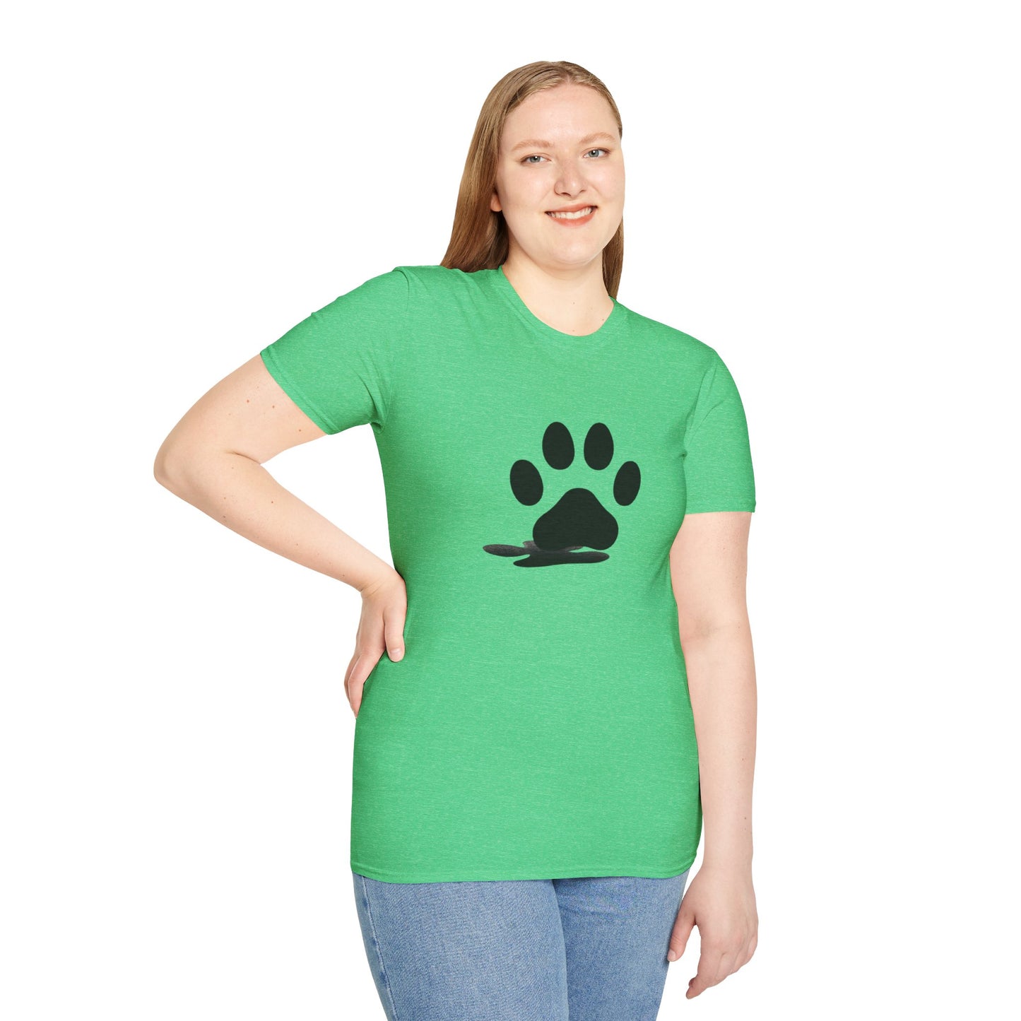 Paw Print Graphic T-Shirt