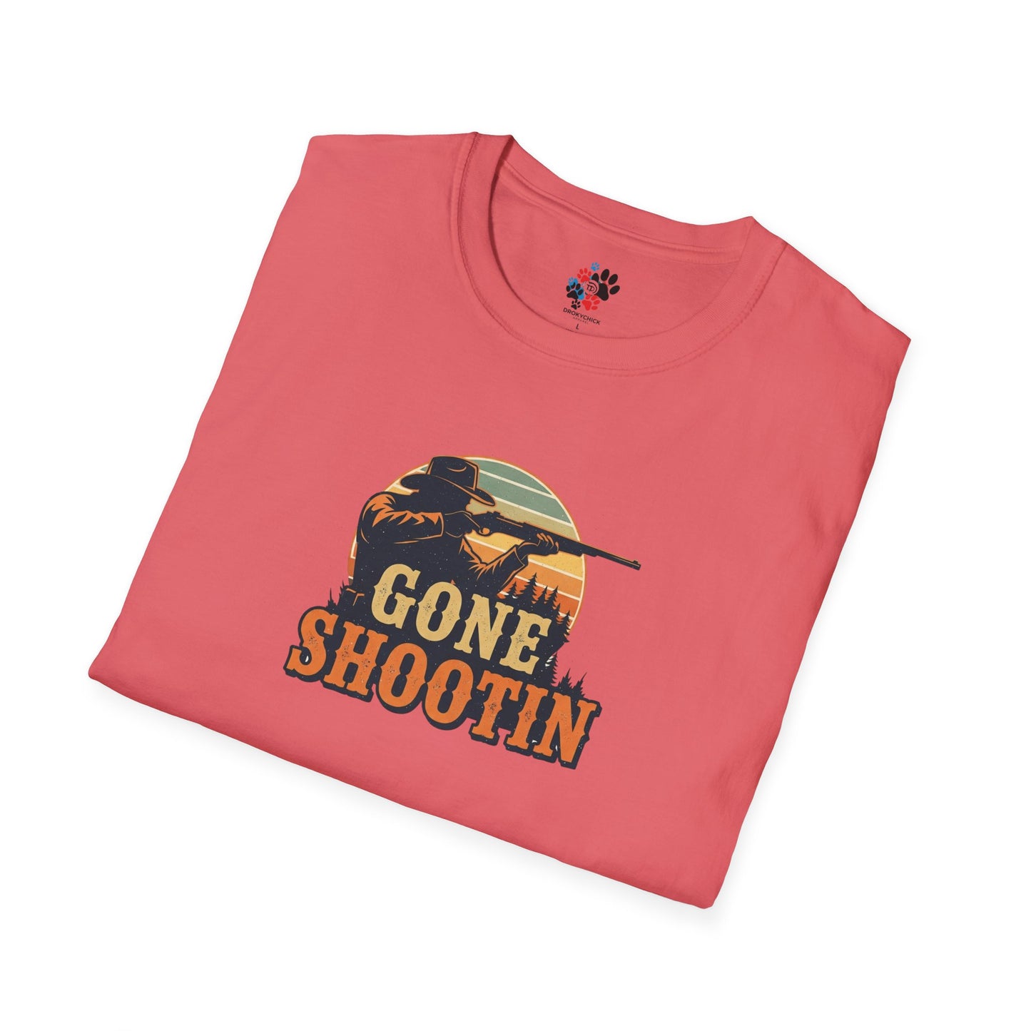 Gone Shootin'Softstyle T-Shirt - Outdoorsy Tee