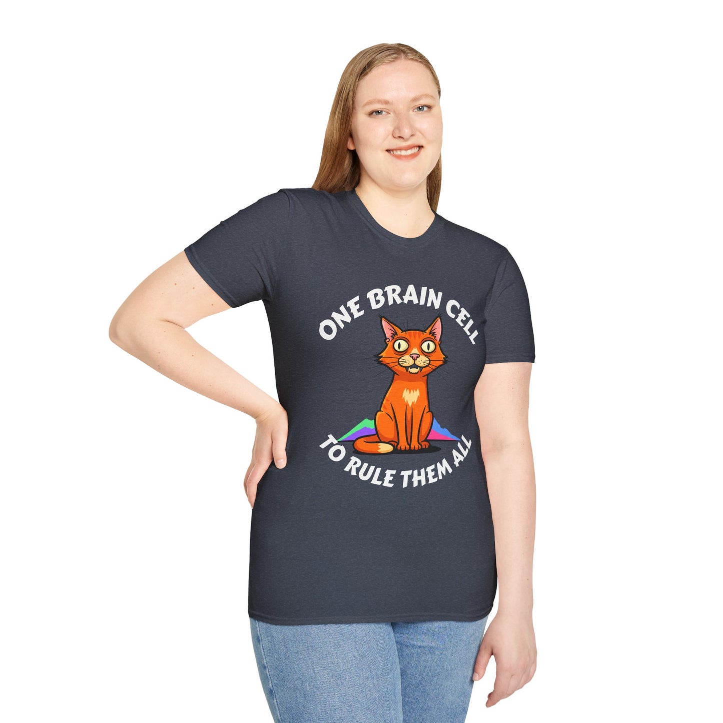 One Brain Cell - Orange Cat
