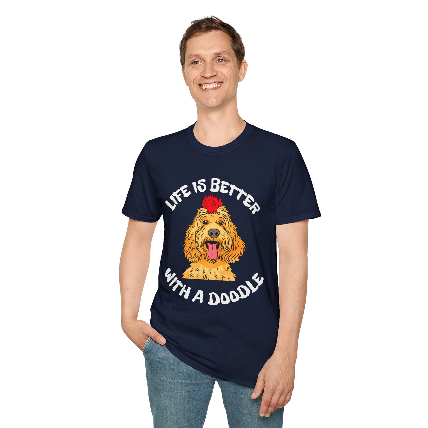 Life is Better with a Doodle T-Shirt