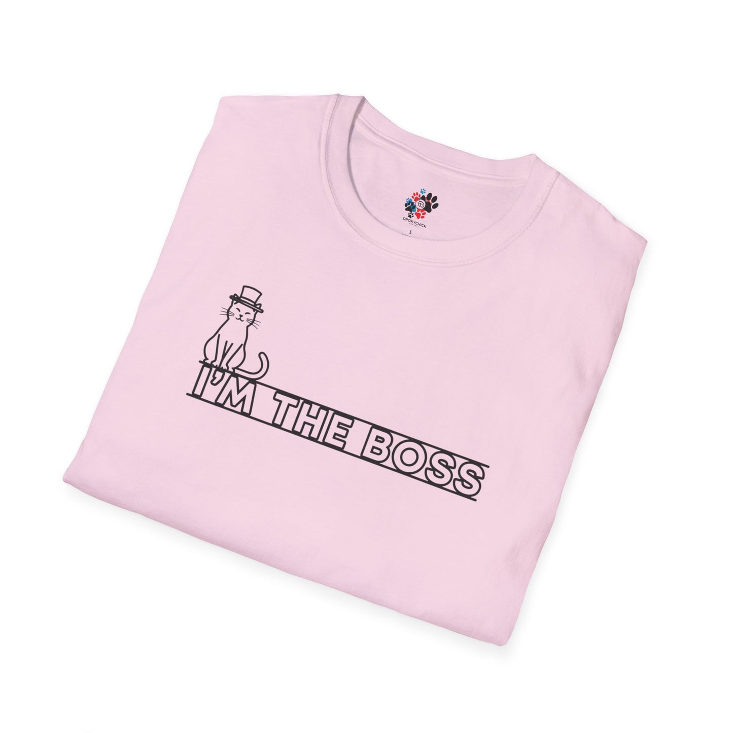 I'm The Boss Cat Tee