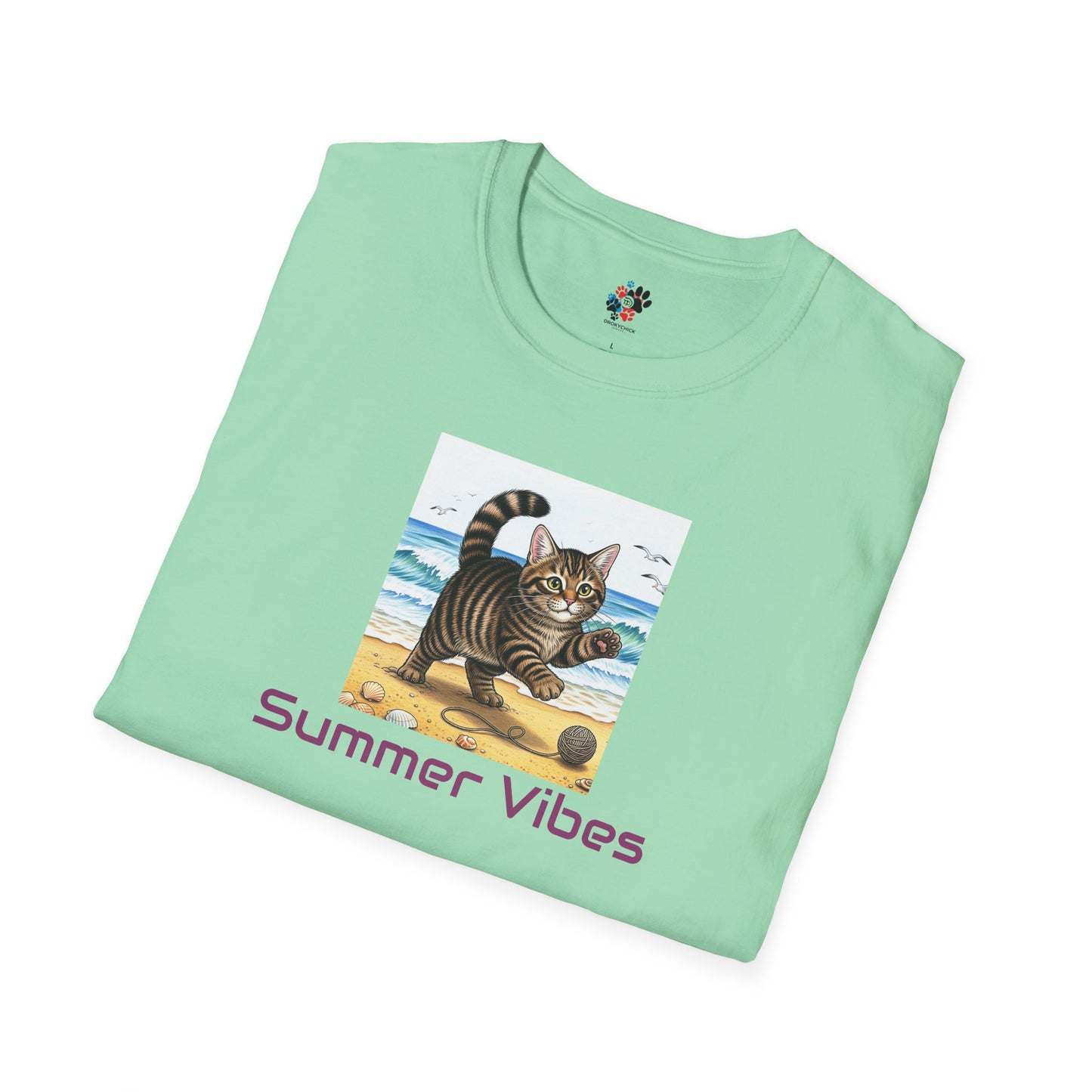 Summer Vibes Cat T-Shirt